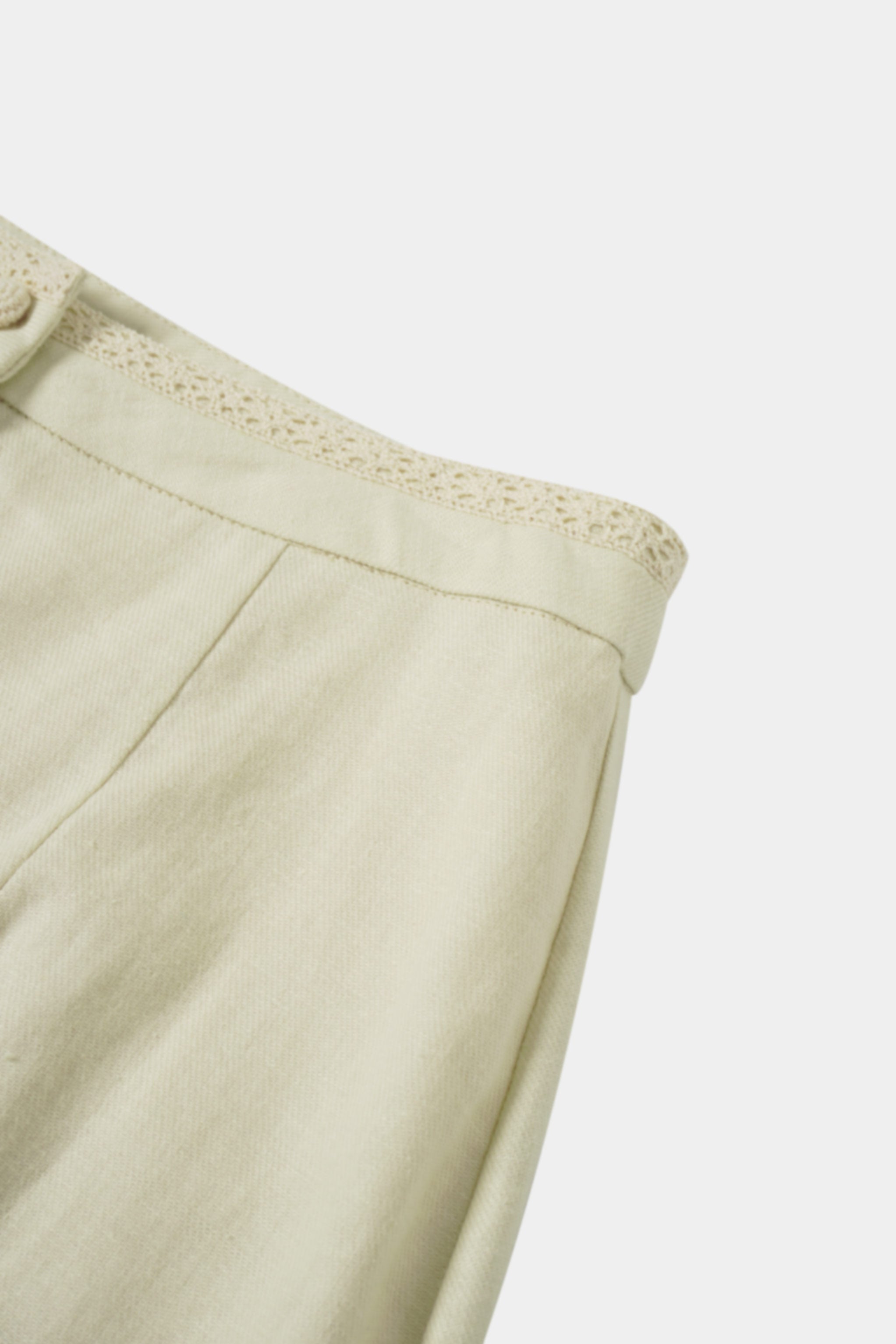 Straight Button Down Maxi Skirt-Cream 27 inch