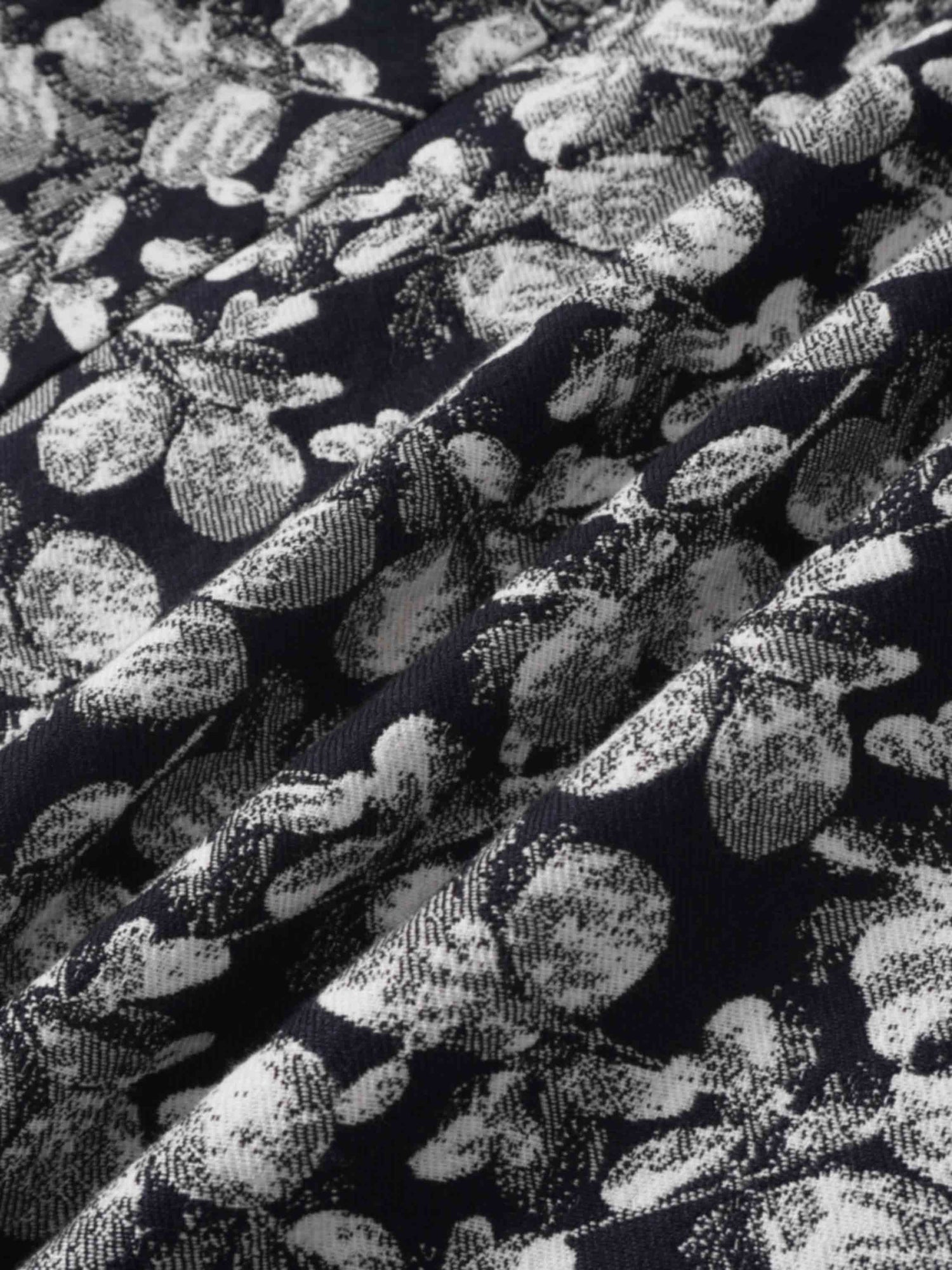 The Olivia Skirt-Black/White Floral