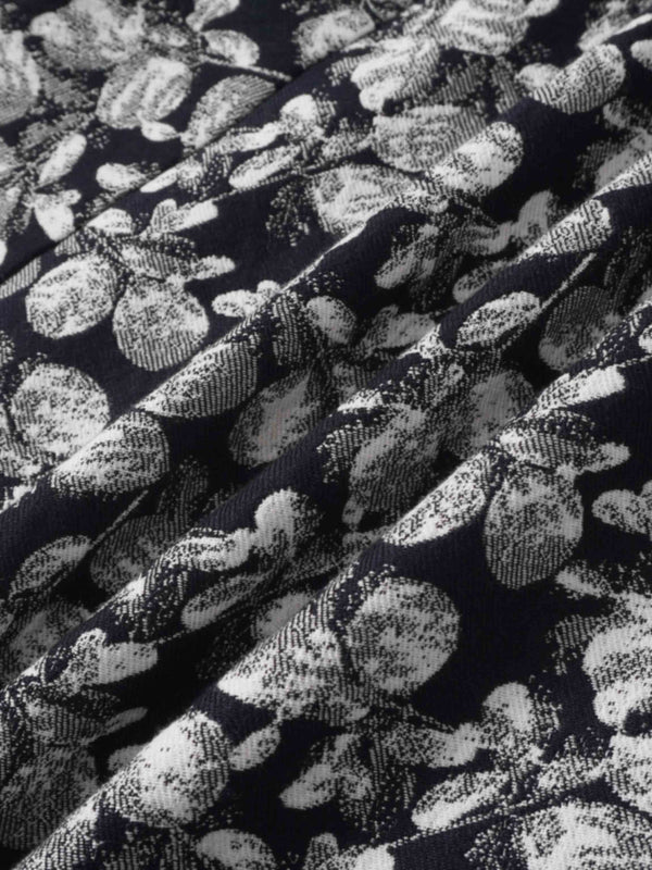 The Olivia Skirt-Black/White Floral