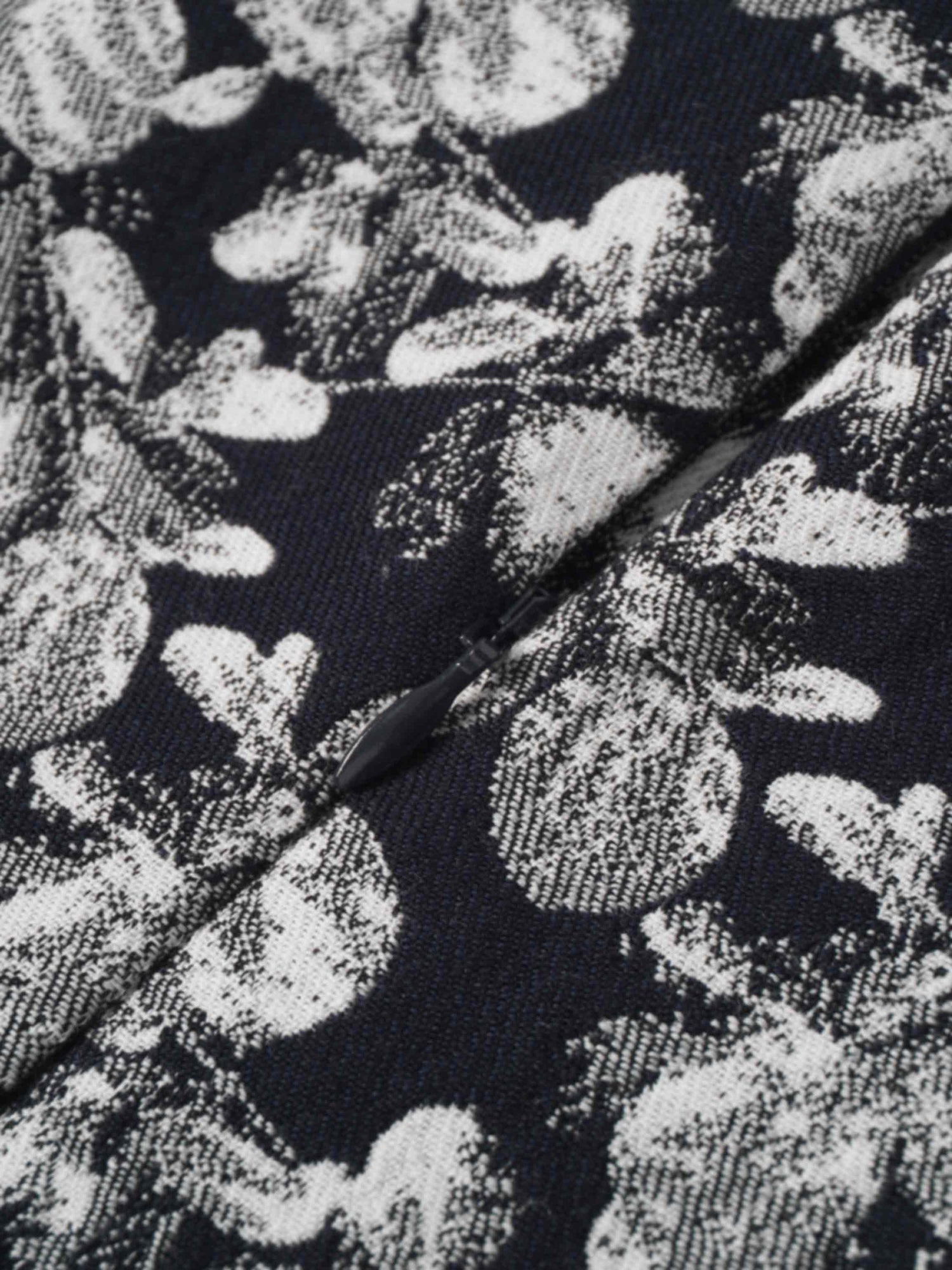 The Olivia Skirt-Black/White Floral