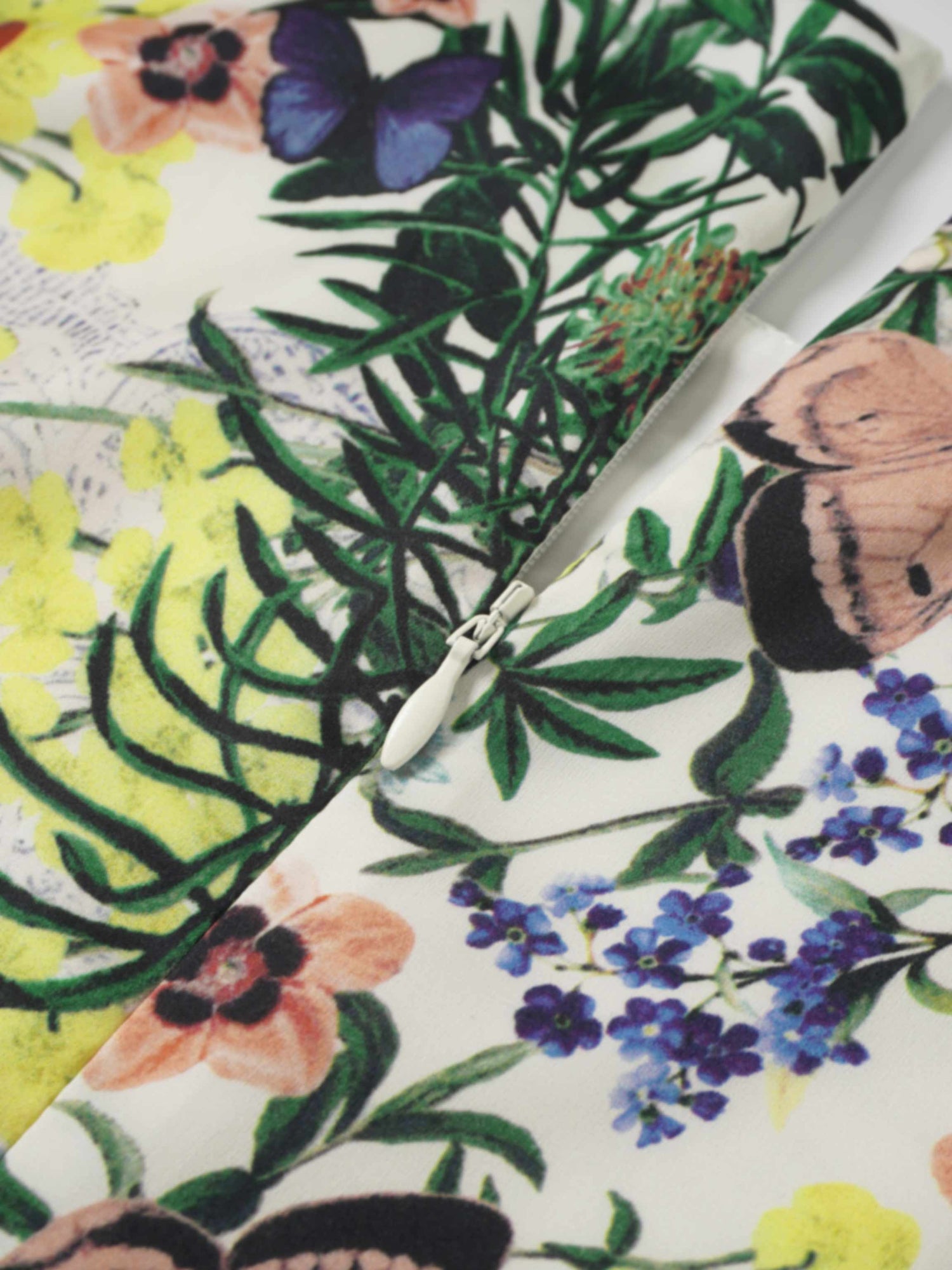 High Low Belted Dress-Garden