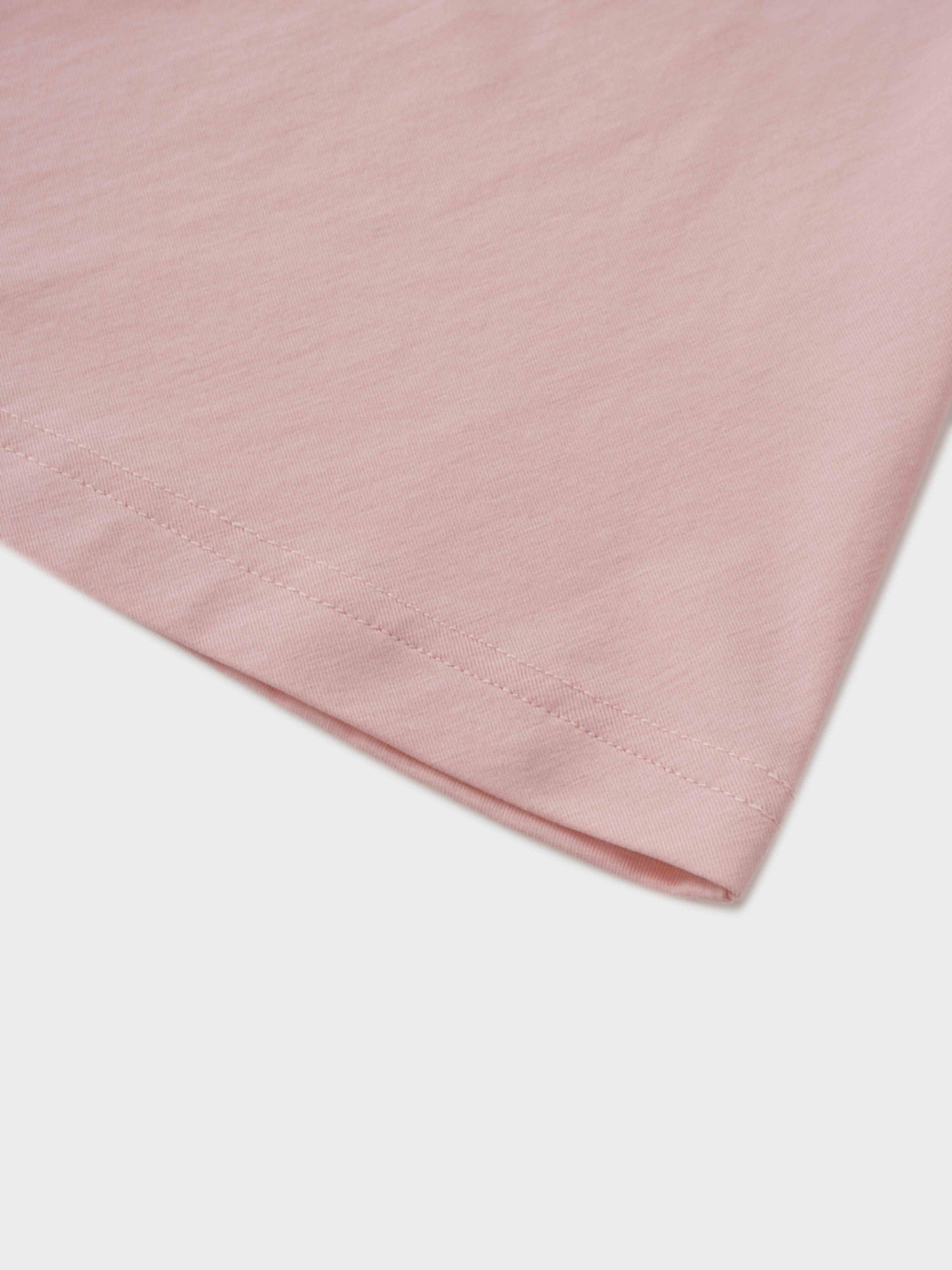 Side Tie T-Shirt-Pink