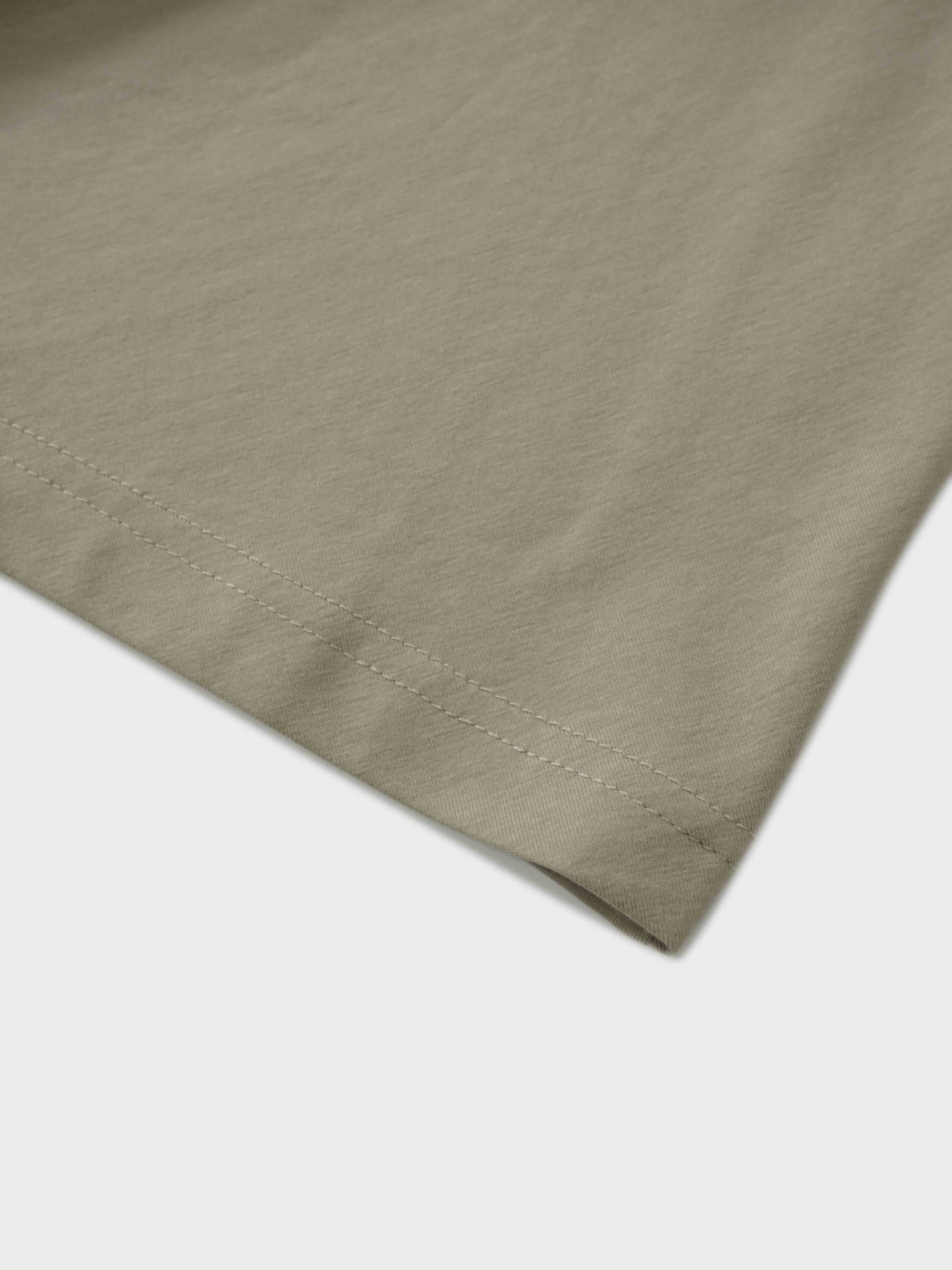 Side Tie T-Shirt-Olive Green