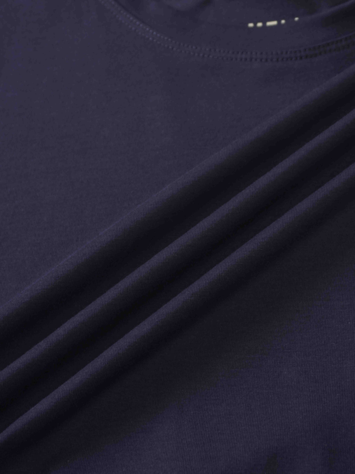 Side Tie T-Shirt-Navy