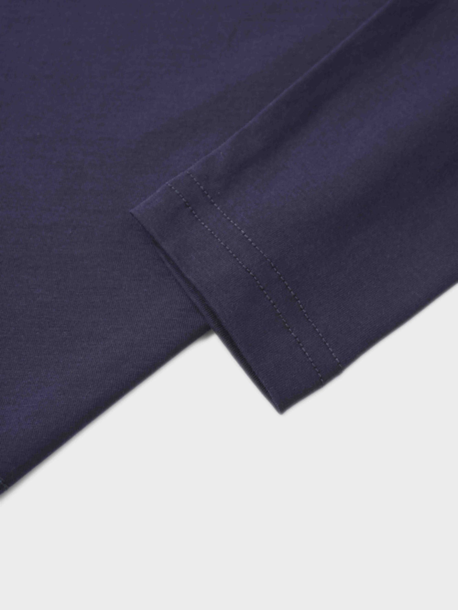 Side Tie T-Shirt-Navy