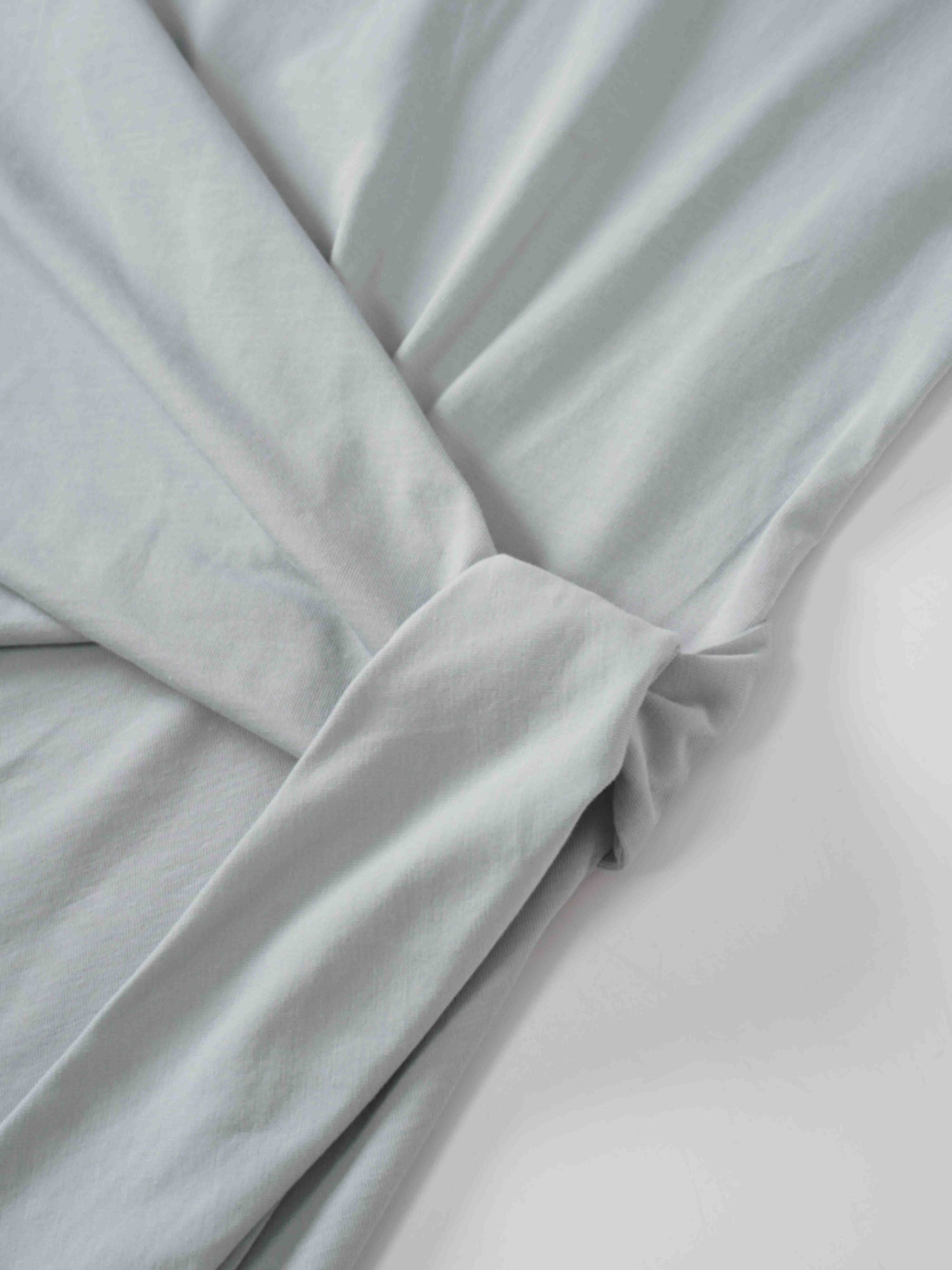 Side Tie T-Shirt-Blue