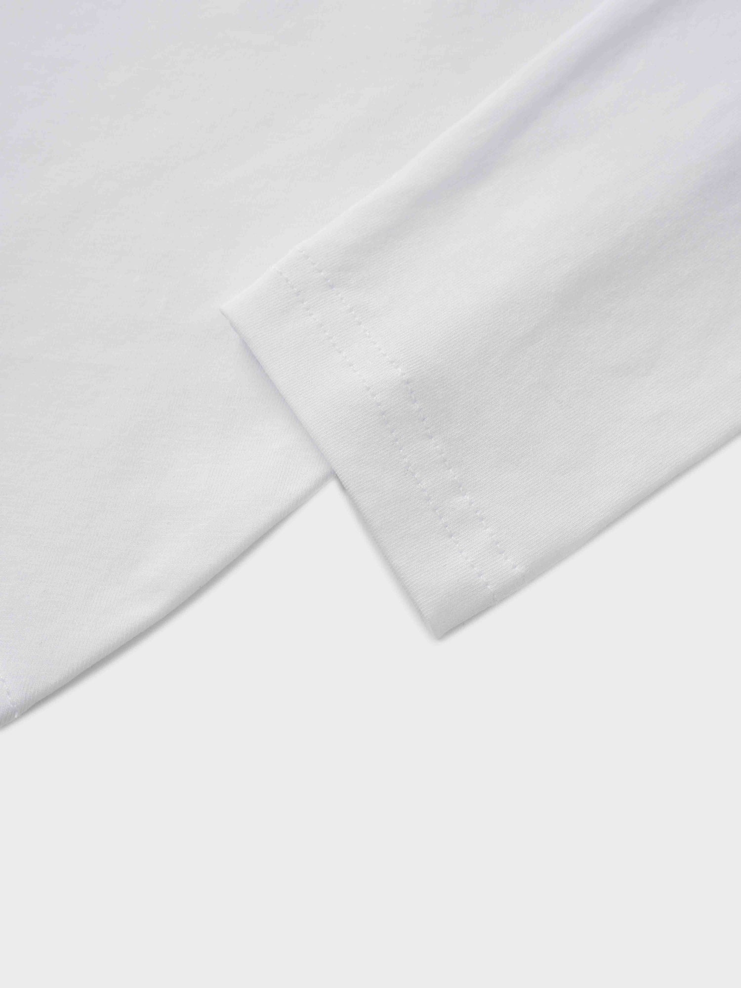 Side Tie T-Shirt-White