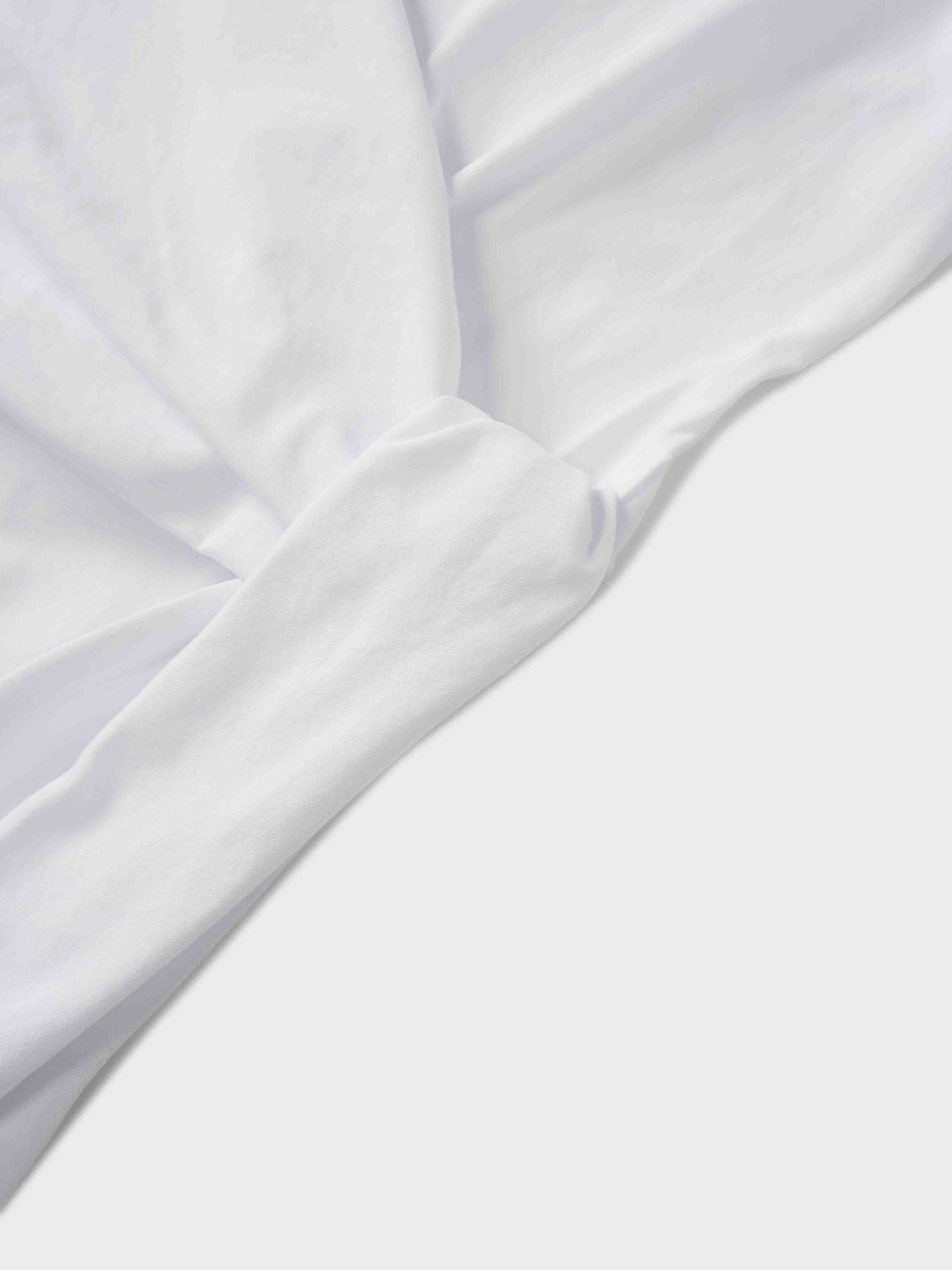 Side Tie T-Shirt-White