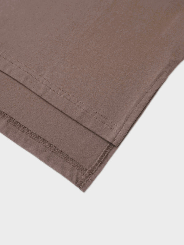 Wide Sleeve Tee-Latte