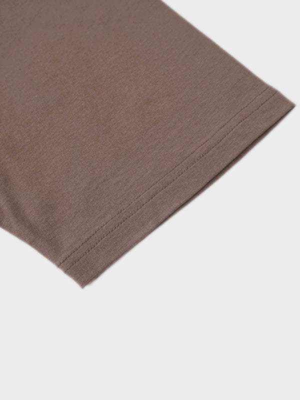 Wide Sleeve Tee-Latte