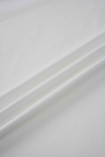 Wide Sleeve Tee-White