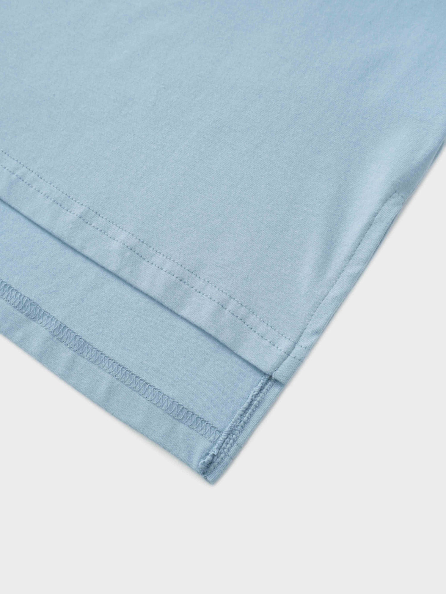 Wide Sleeve Tee-Light Blue