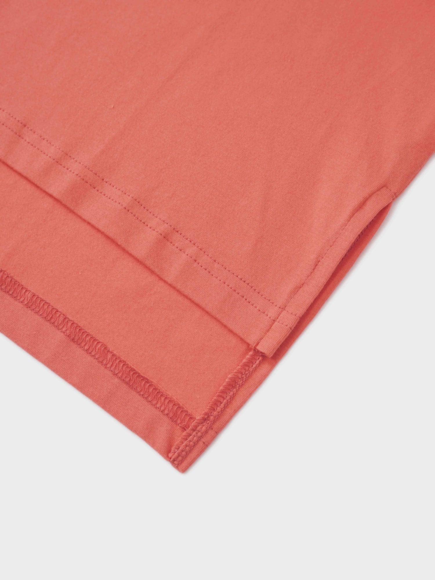 Wide Sleeve Tee-Coral