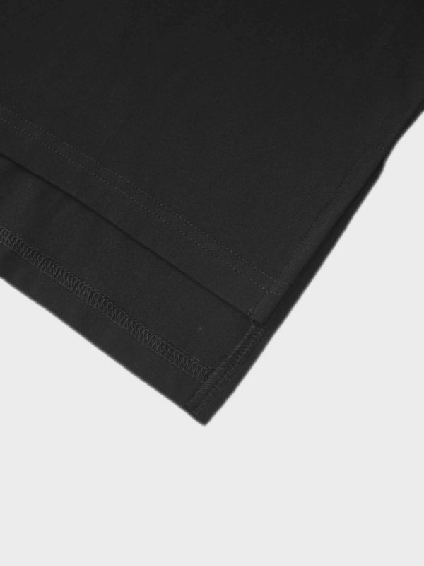 Wide Sleeve Tee-Black
