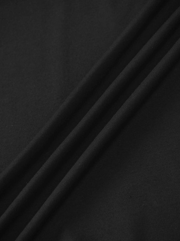 Wide Sleeve Tee-Black
