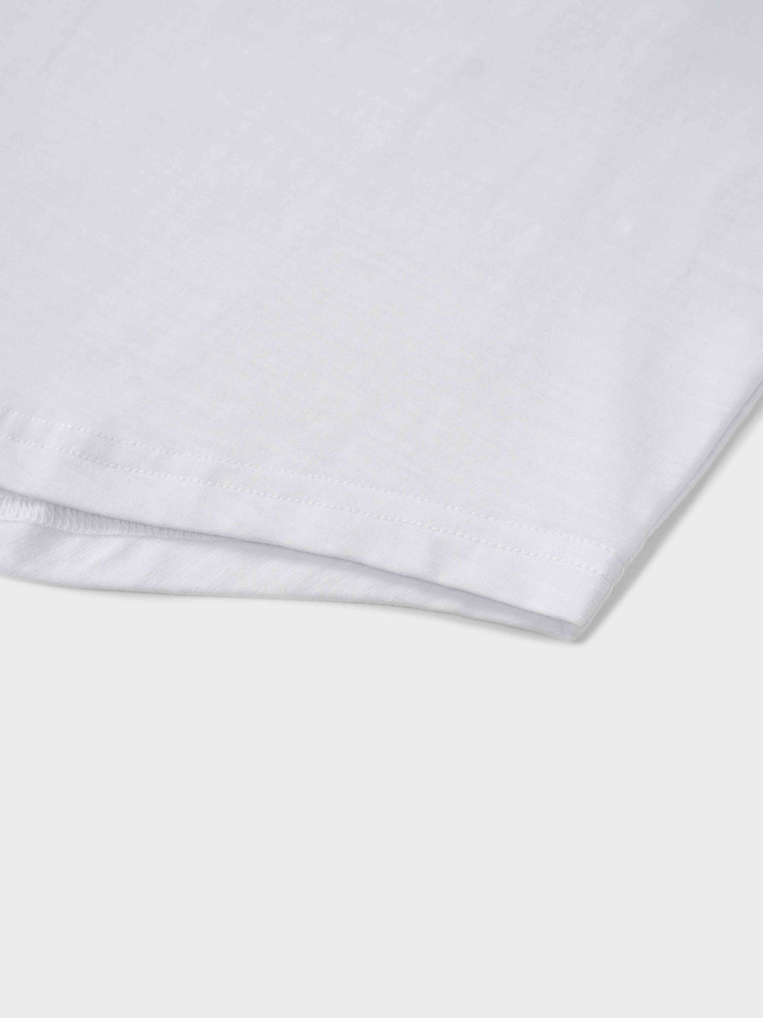 Floral Motif Oversized Tee-Blue