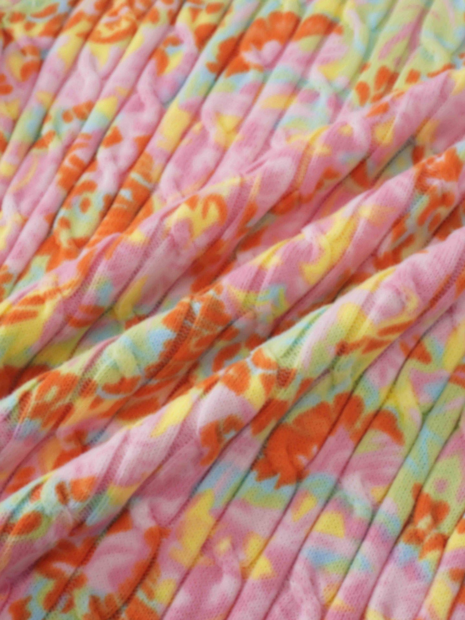 Printed Cable Sweater-Multi Color