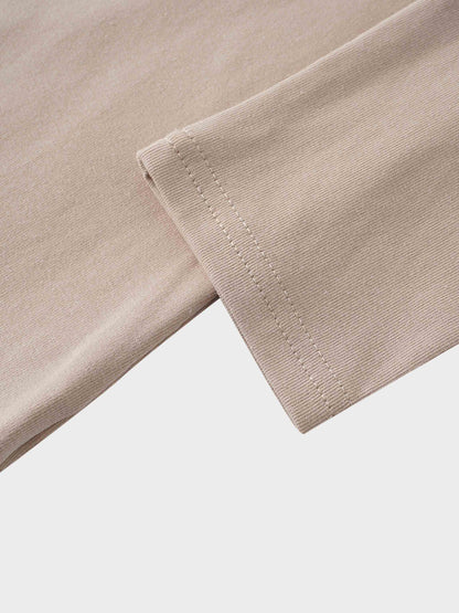 CLASSIC TEE 3Q-TAN