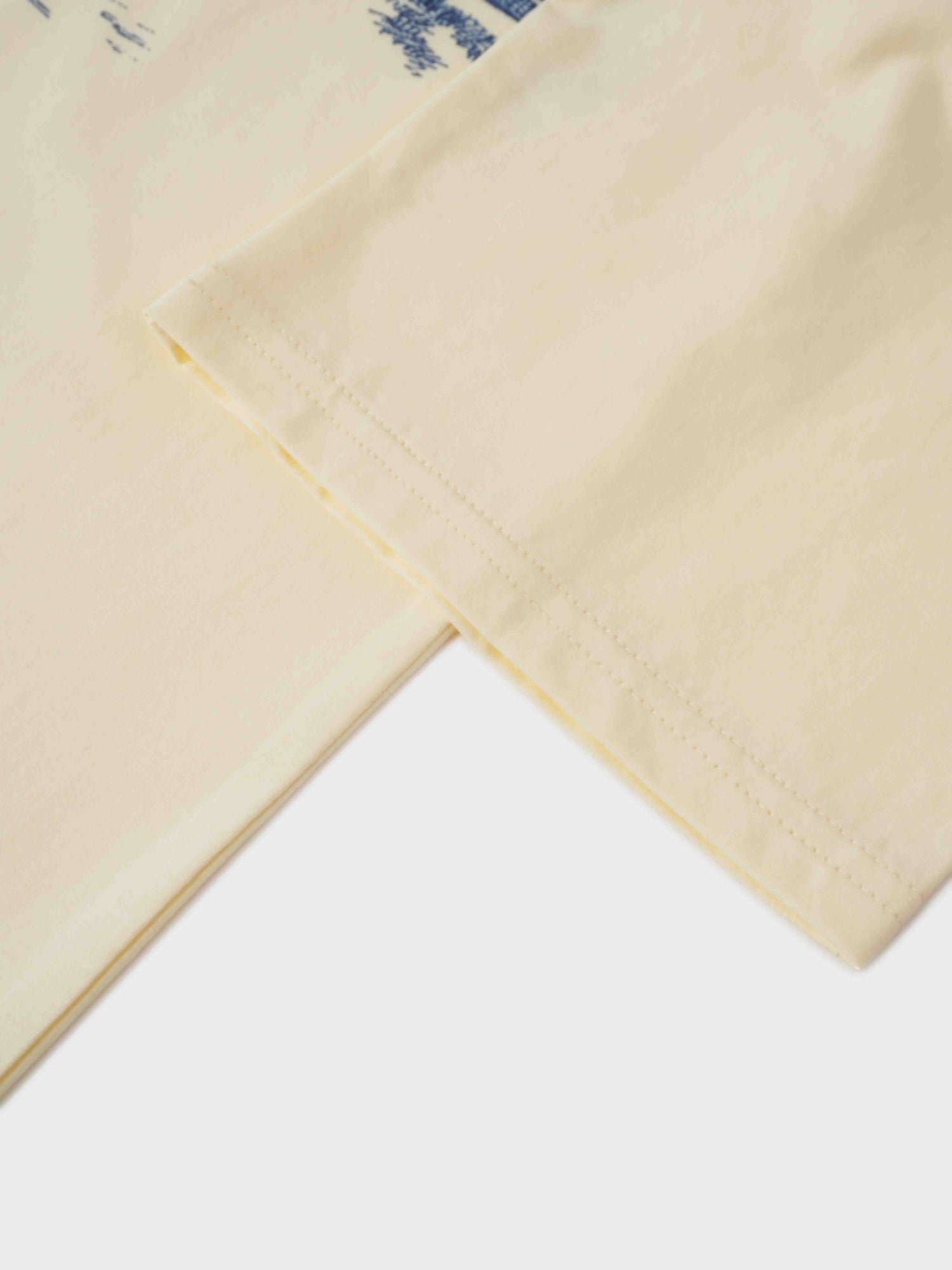 Maxi T-Shirt Dress-Yellow/Blue Palm