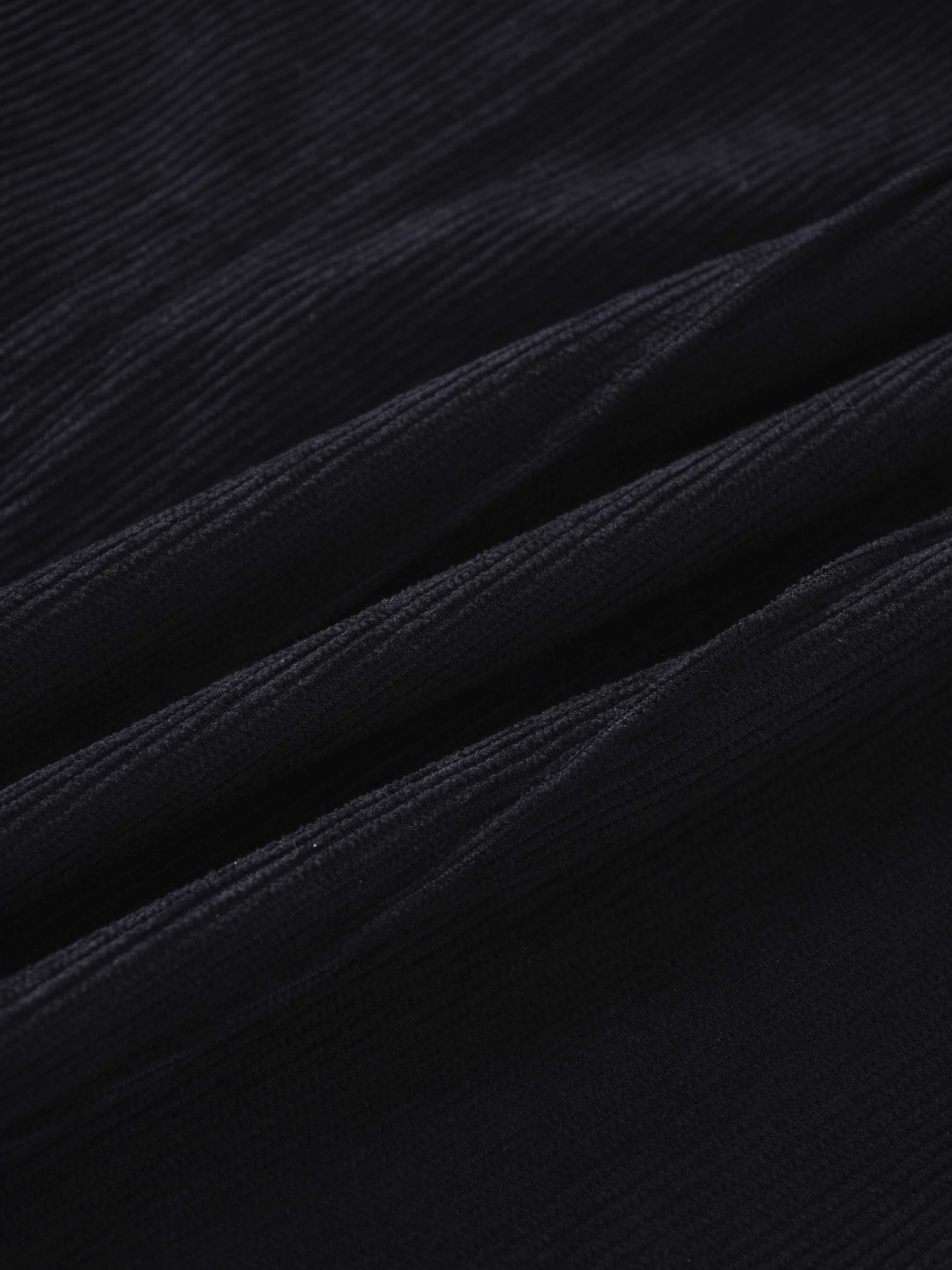 Corduroy Skirt-Black