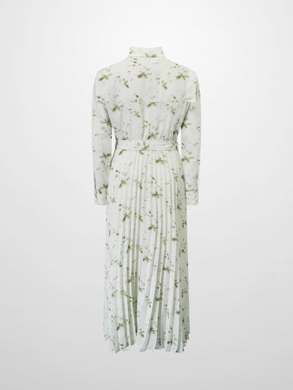 The Emily Dress-Green Flower