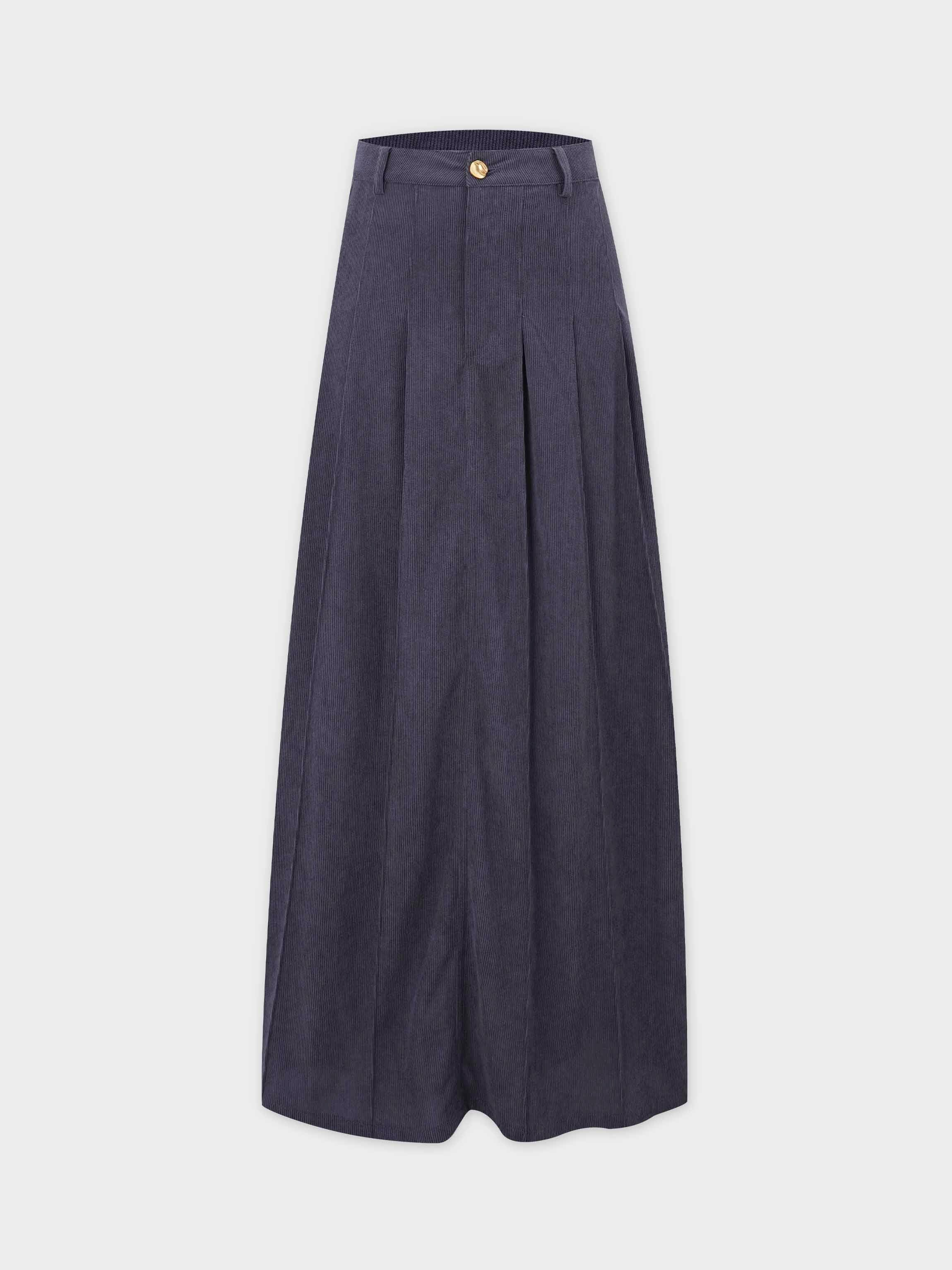 Corduroy Skirt Grey Fame on Central