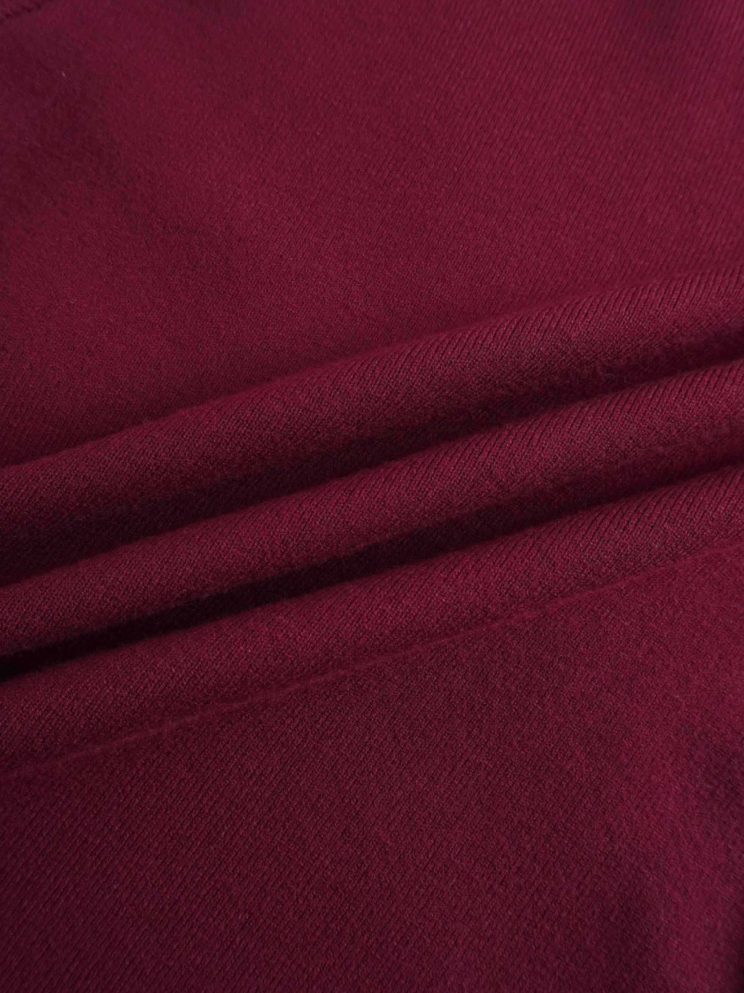 Melania Chiffon Sweater-Burgundy