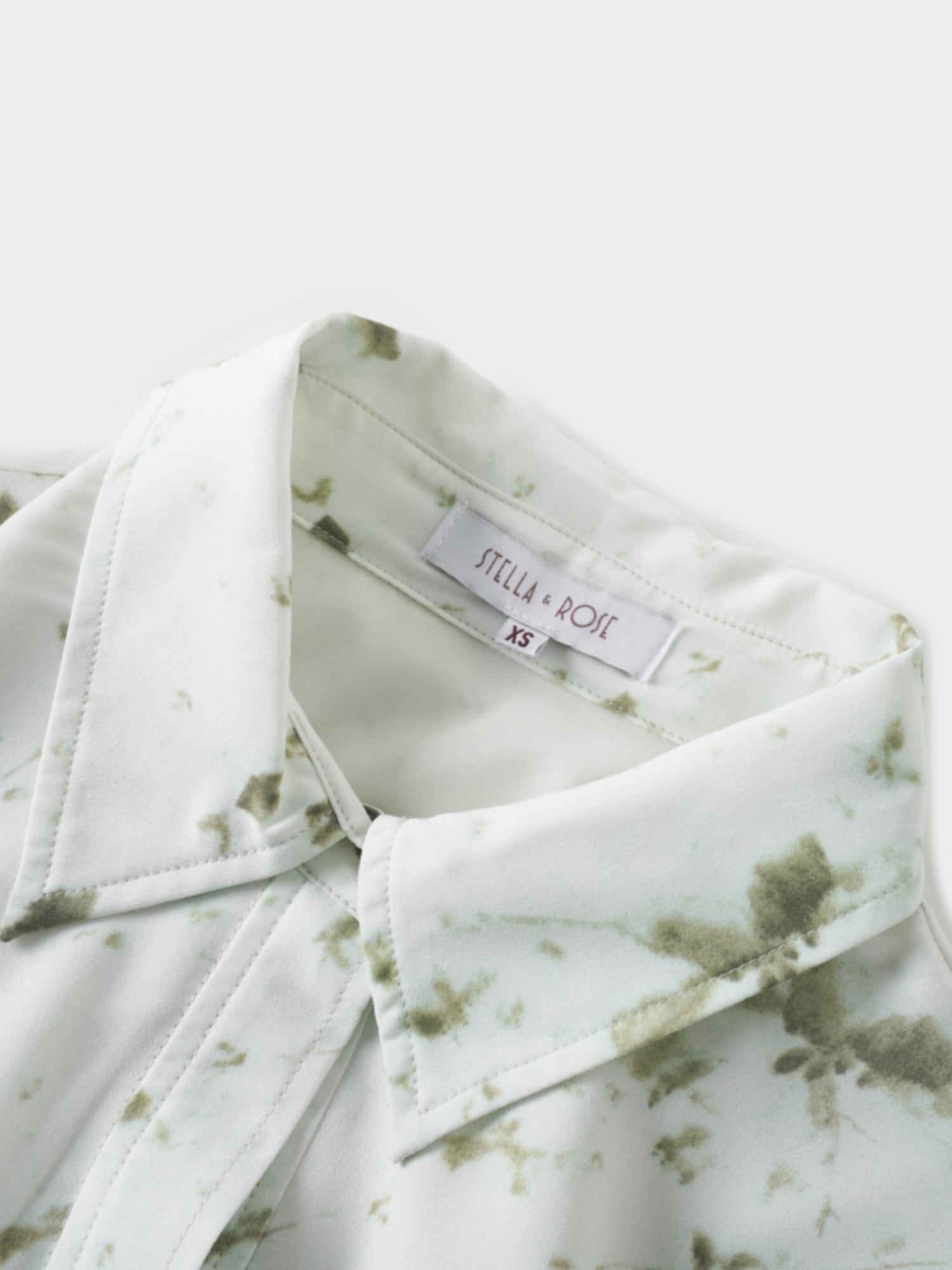 The Emily Dress-Green Flower