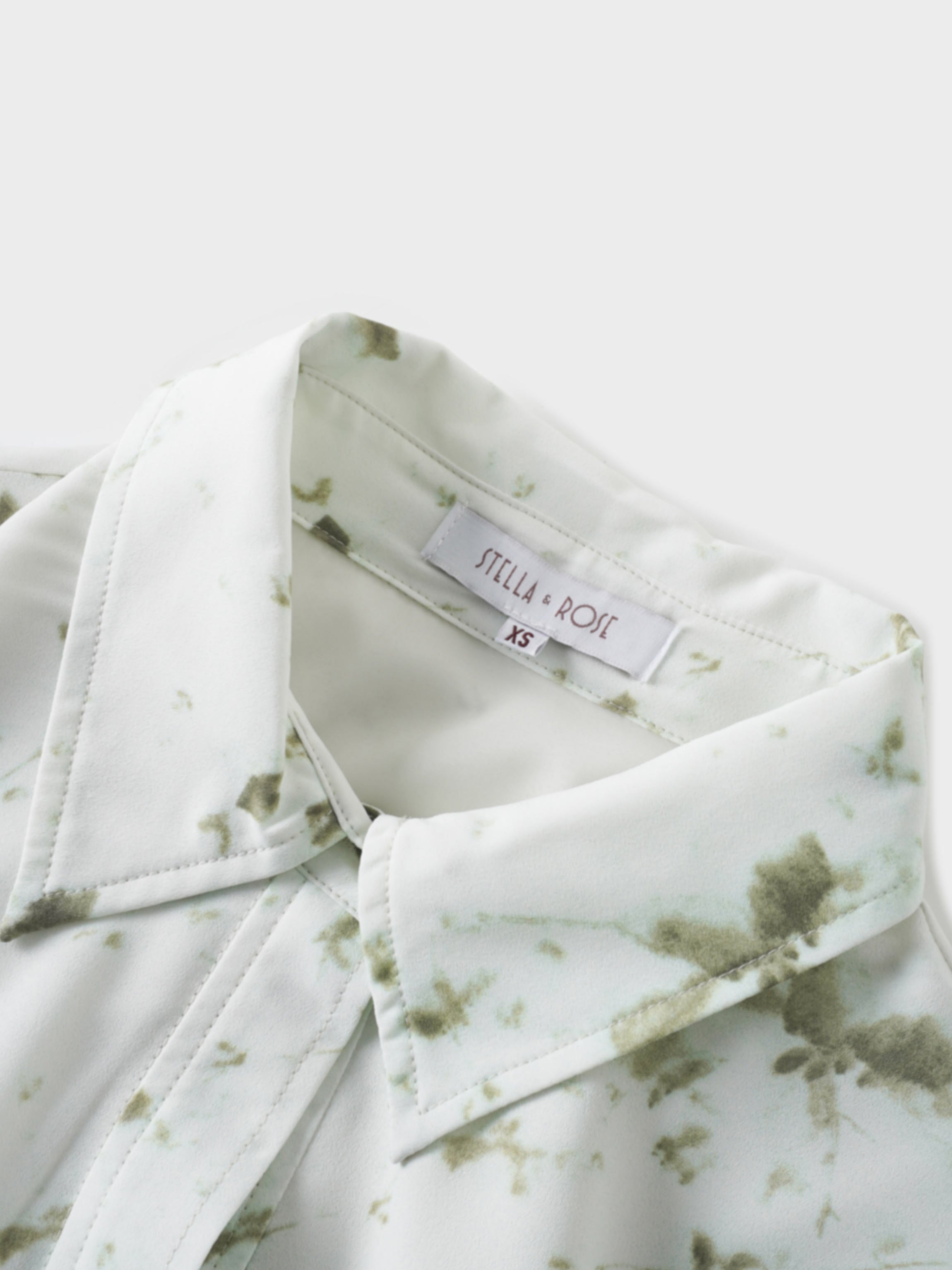 The Emily Dress-Green Flower