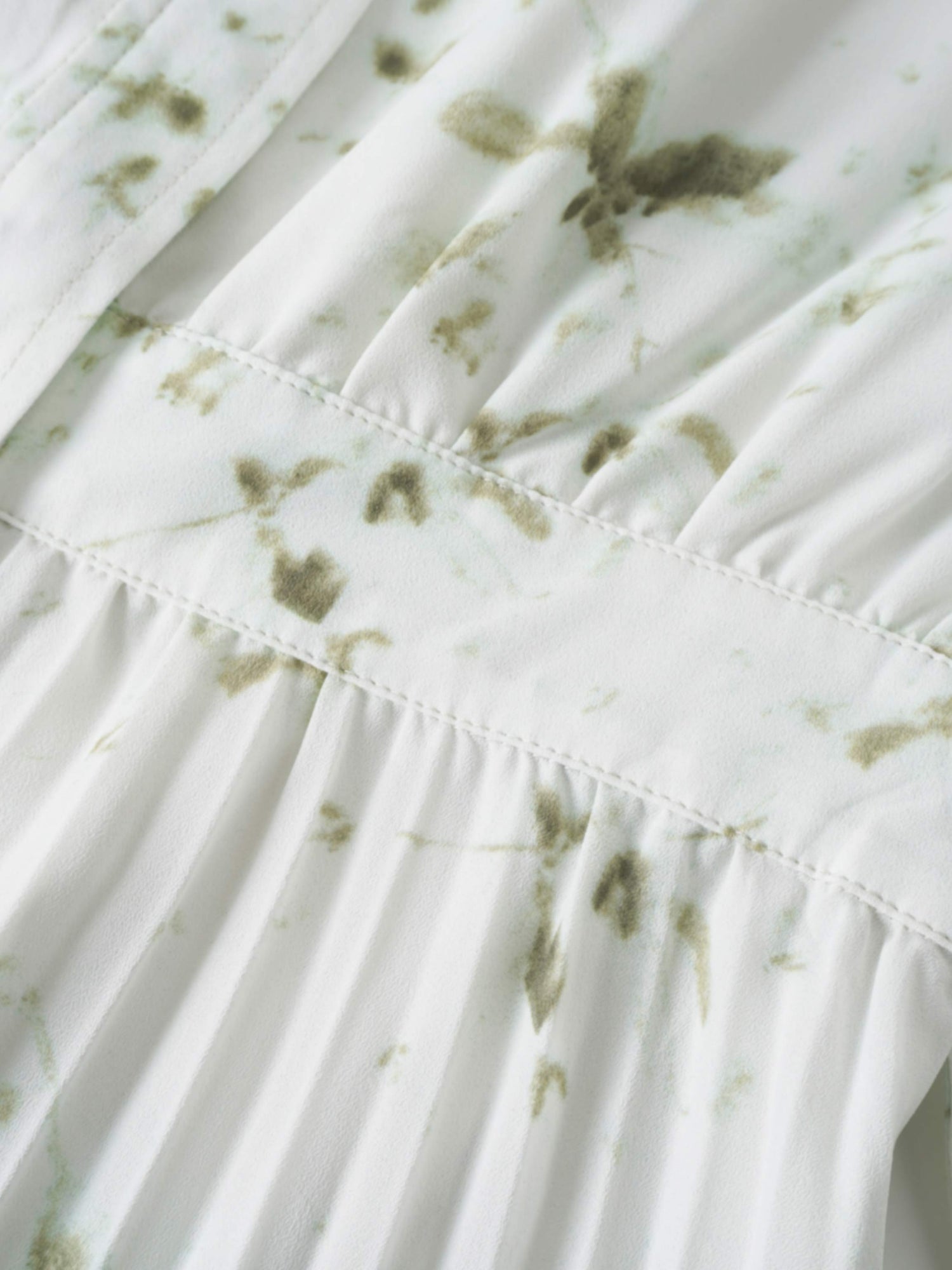 The Emily Dress-Green Flower