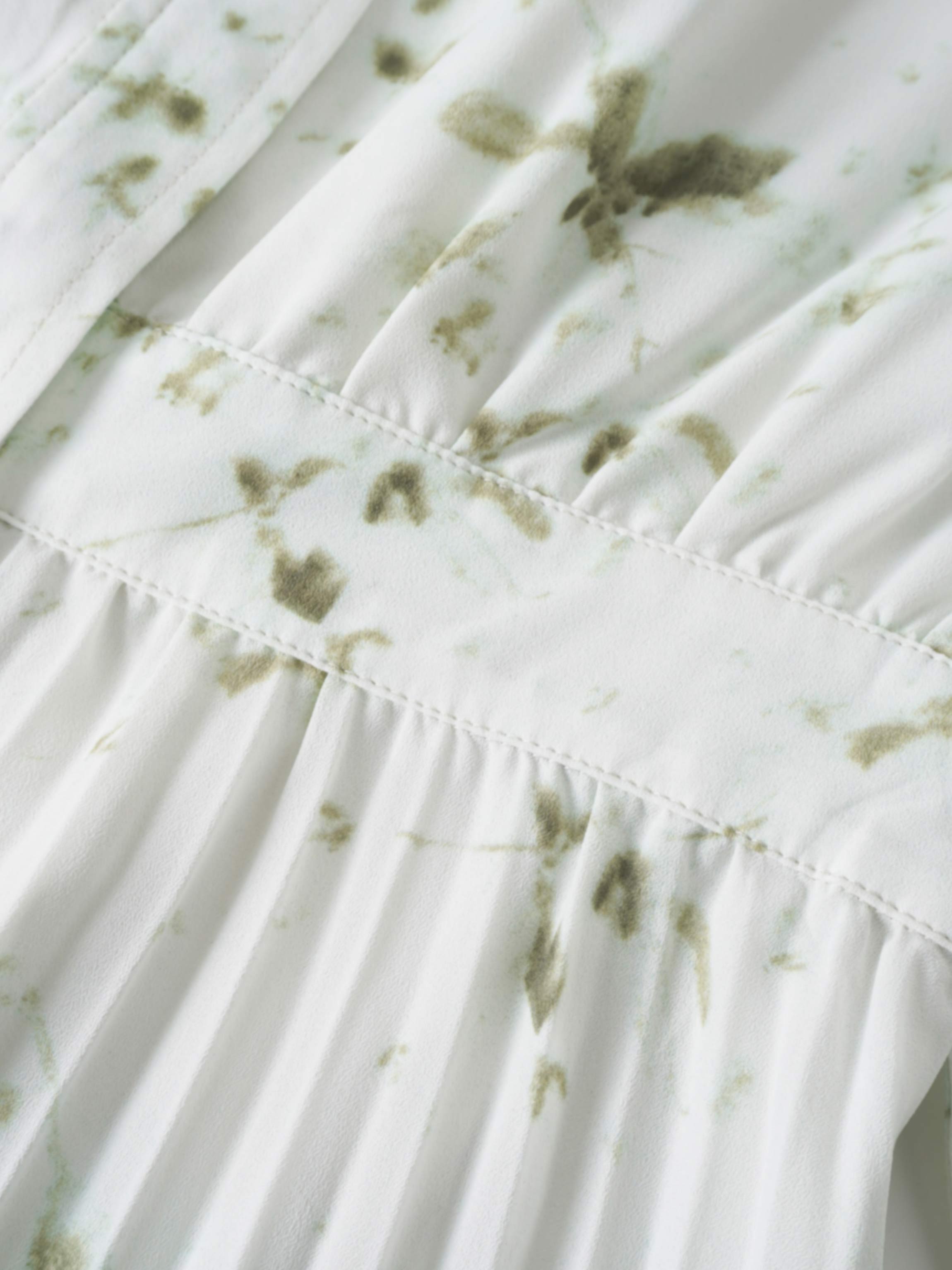 The Emily Dress-Green Flower