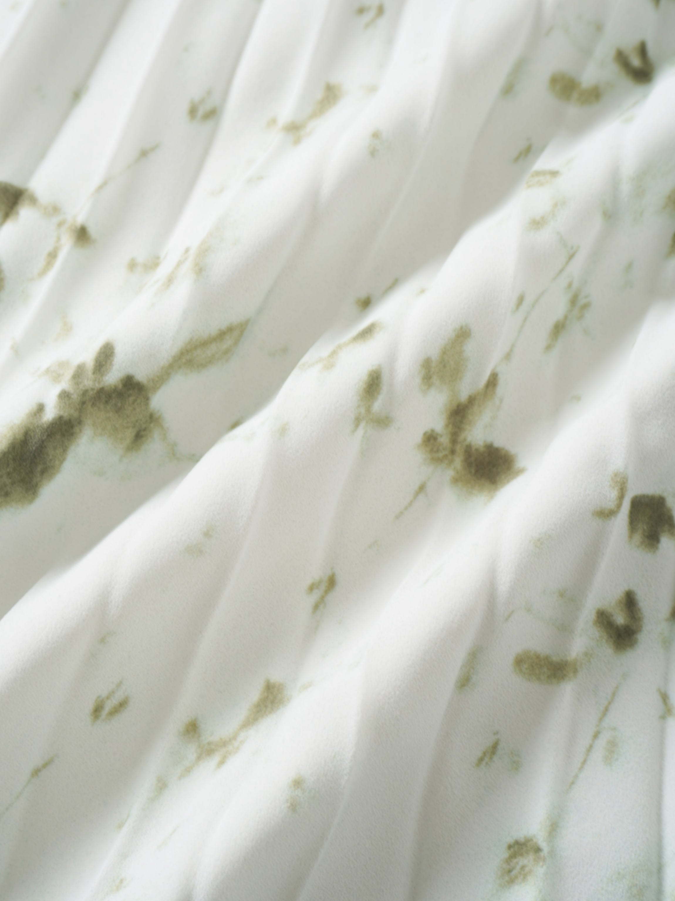 The Emily Dress-Green Flower