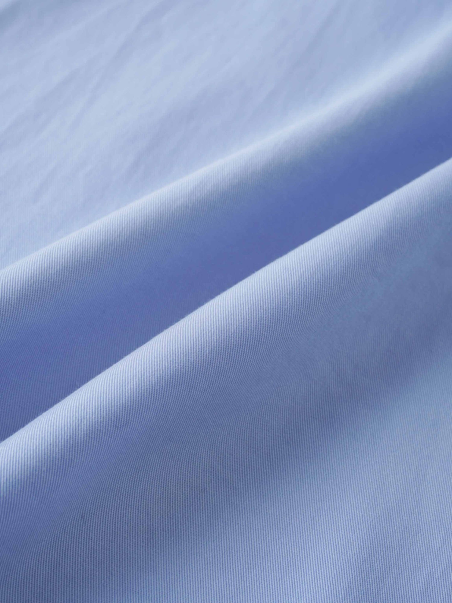 Tencel Yoke Button Down Skirt-Periwinkle Blue