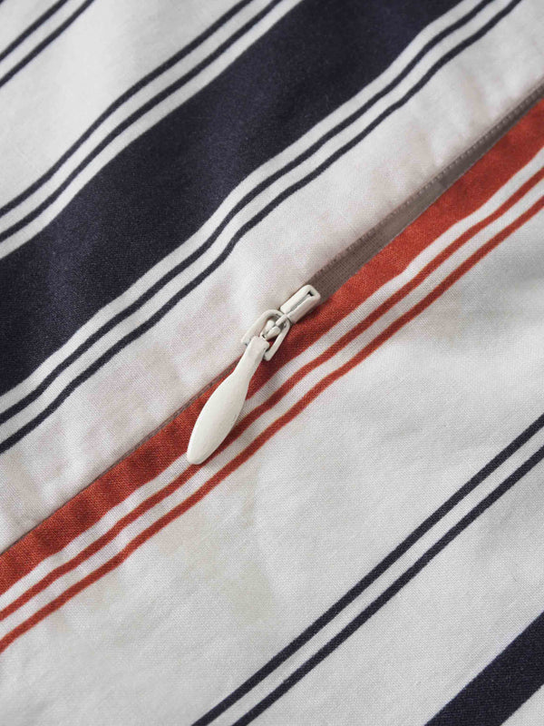 Pointed Yoke Skirt-Multi Stripe