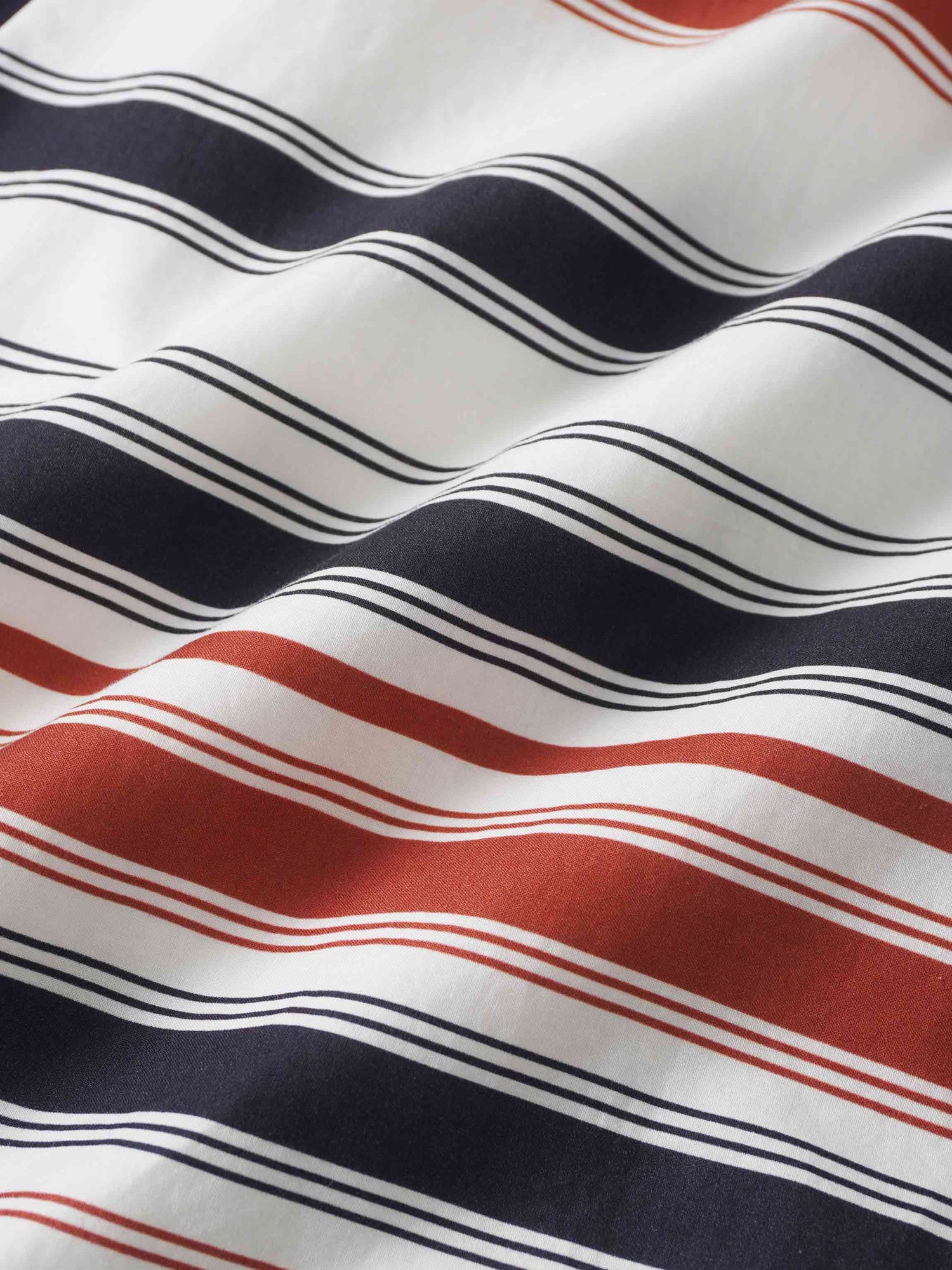 Pointed Yoke Skirt-Multi Stripe