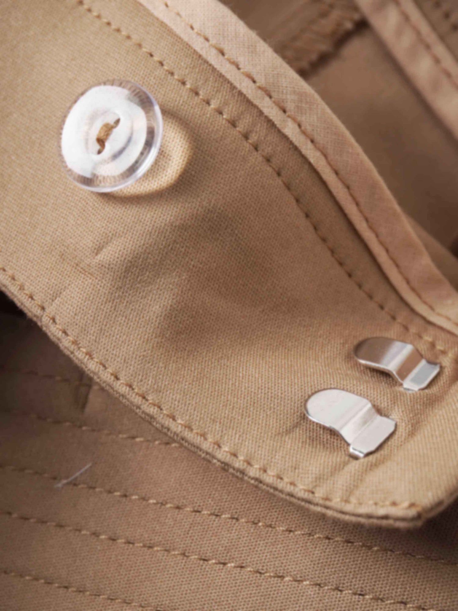 Belted Straight Cargo Pocket Skirt-Tan