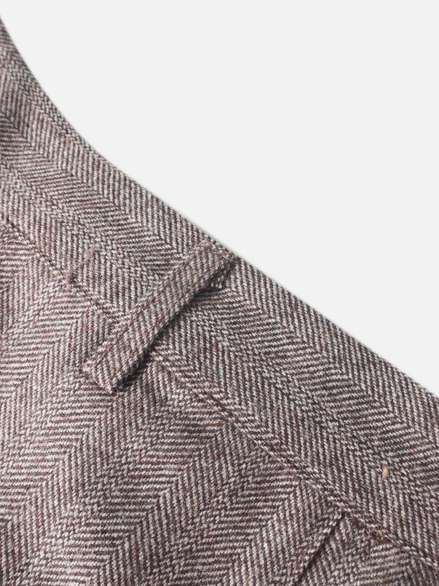 Pleat Bottom Yoke Skirt - Brown/Tan