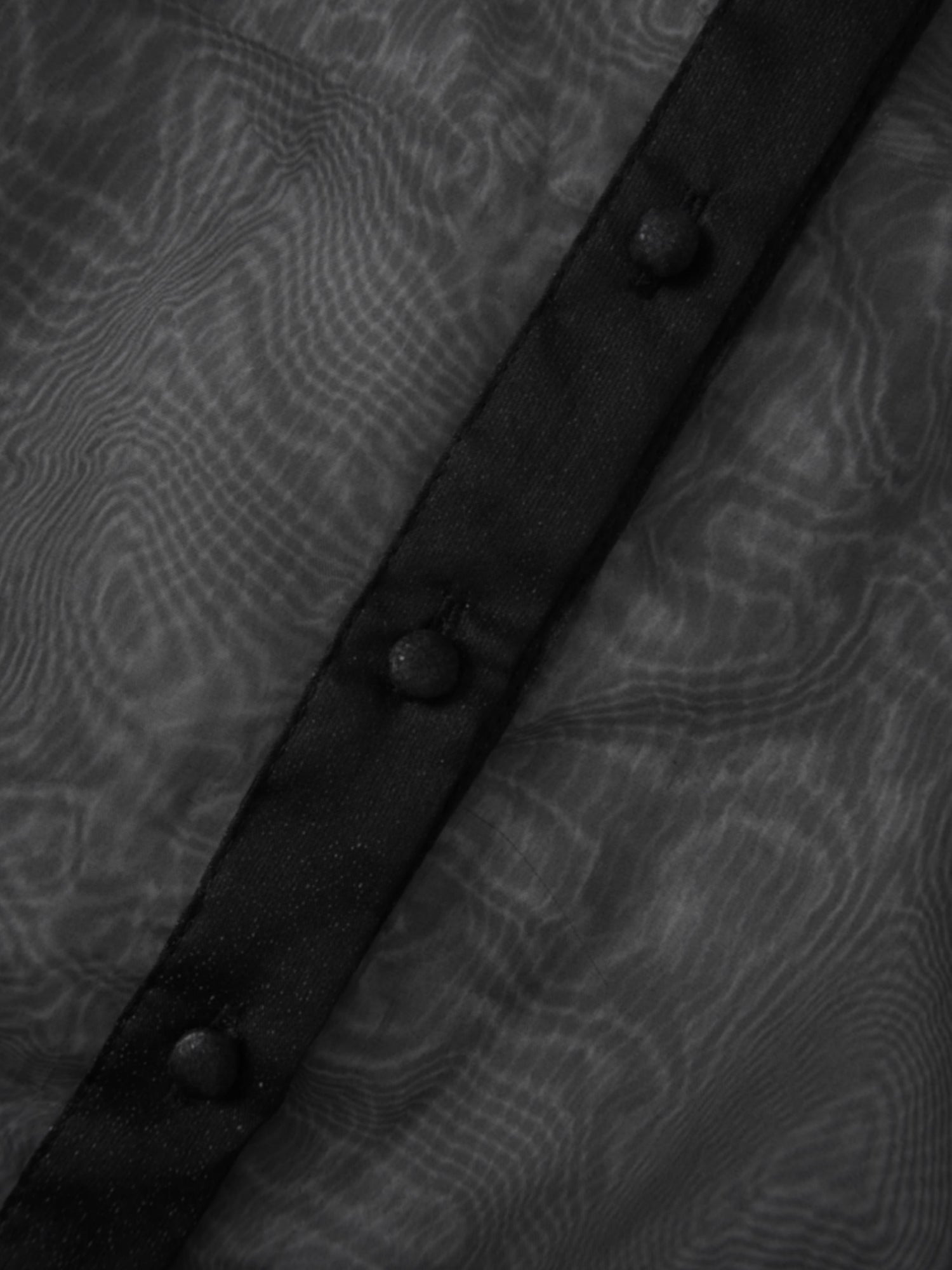 Organza Blouse-Black