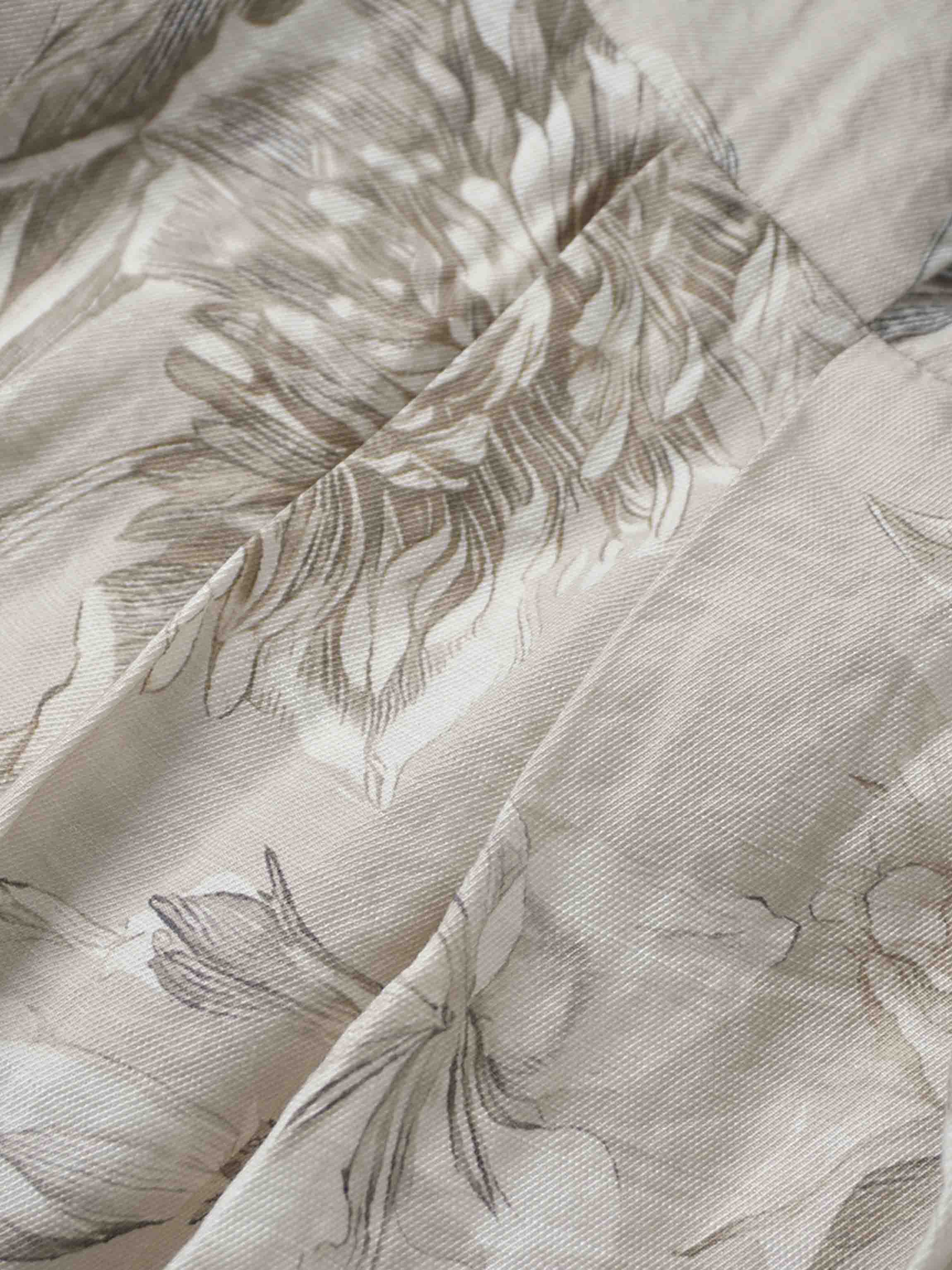 Belted Pleated Bottom Shirtdress-Pastel Mix