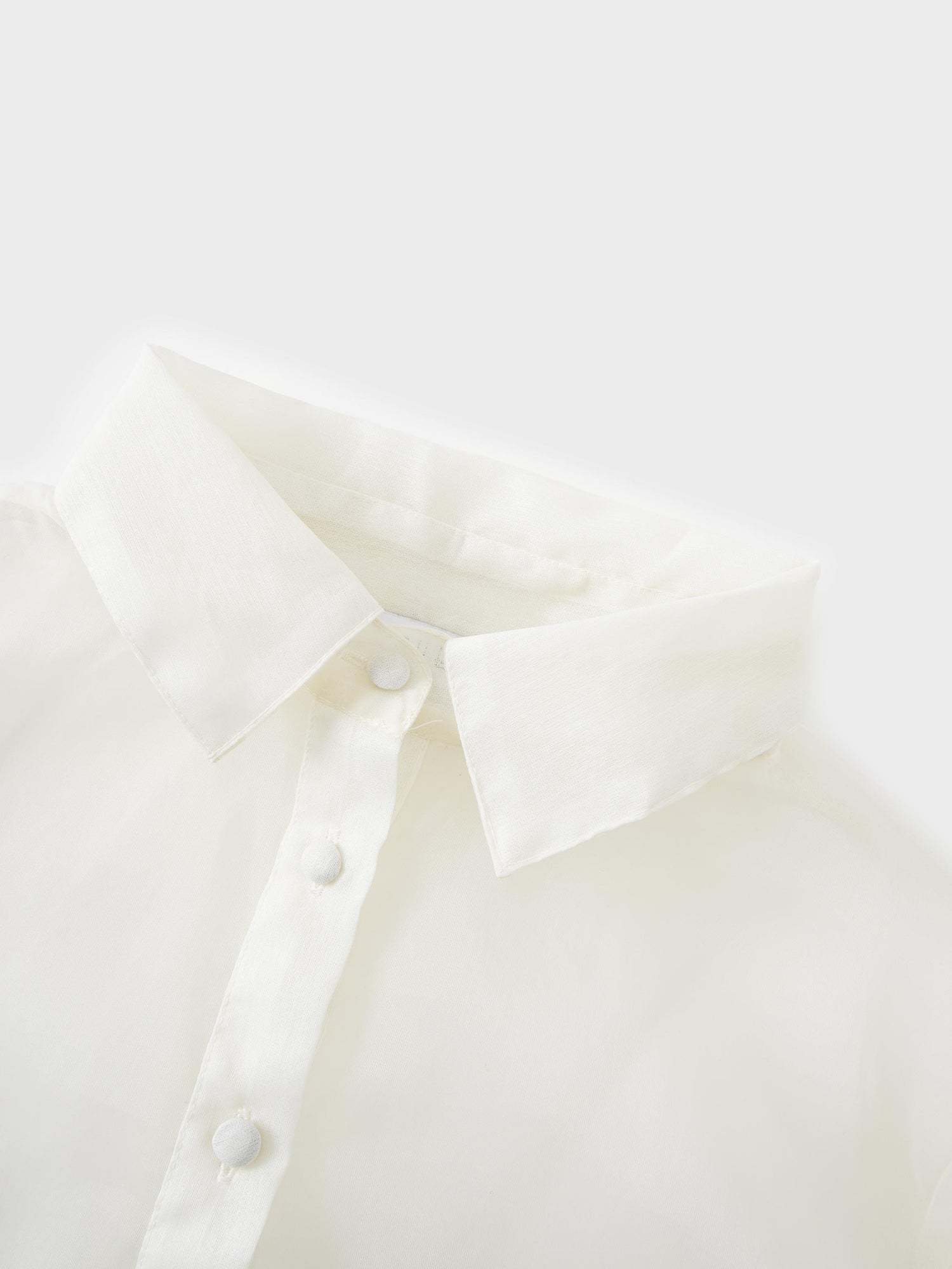 Organza Blouse-Cream