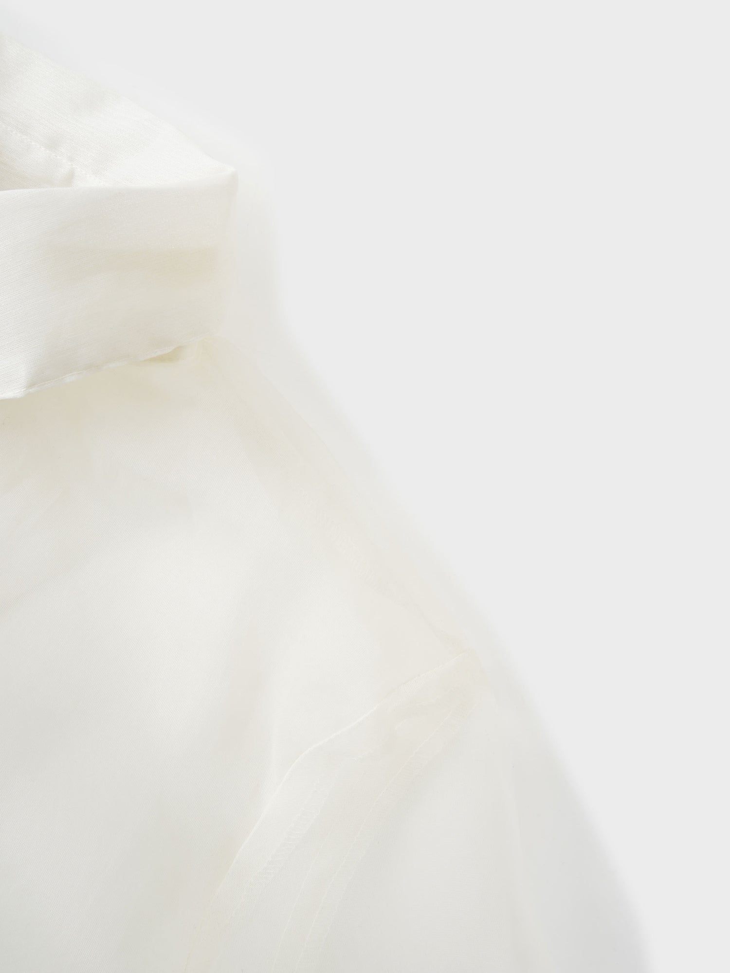 Organza Blouse-Cream