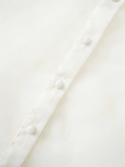 Organza Blouse-Cream
