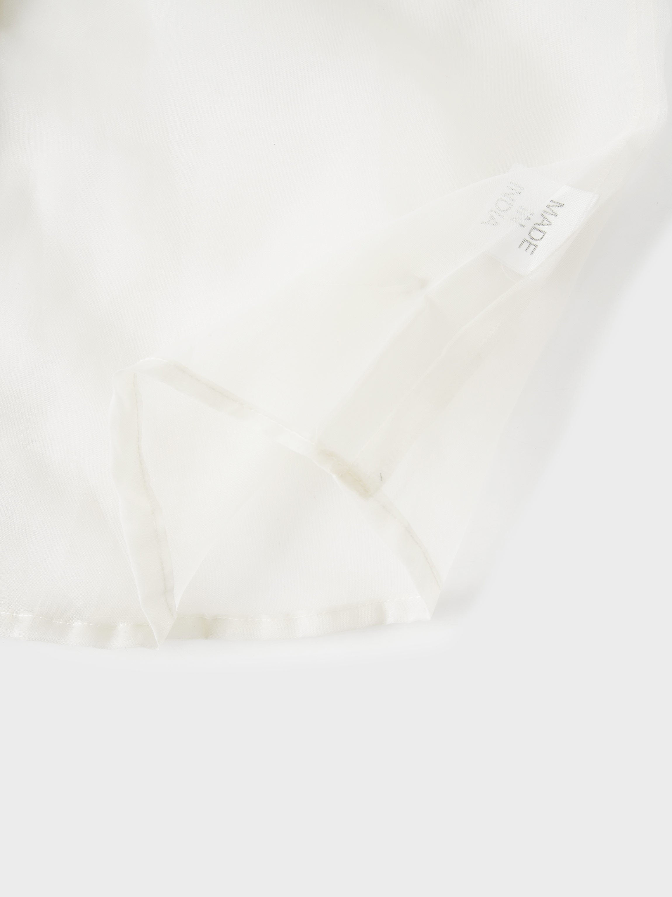 Organza Blouse-Cream