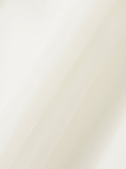 Organza Blouse-Cream