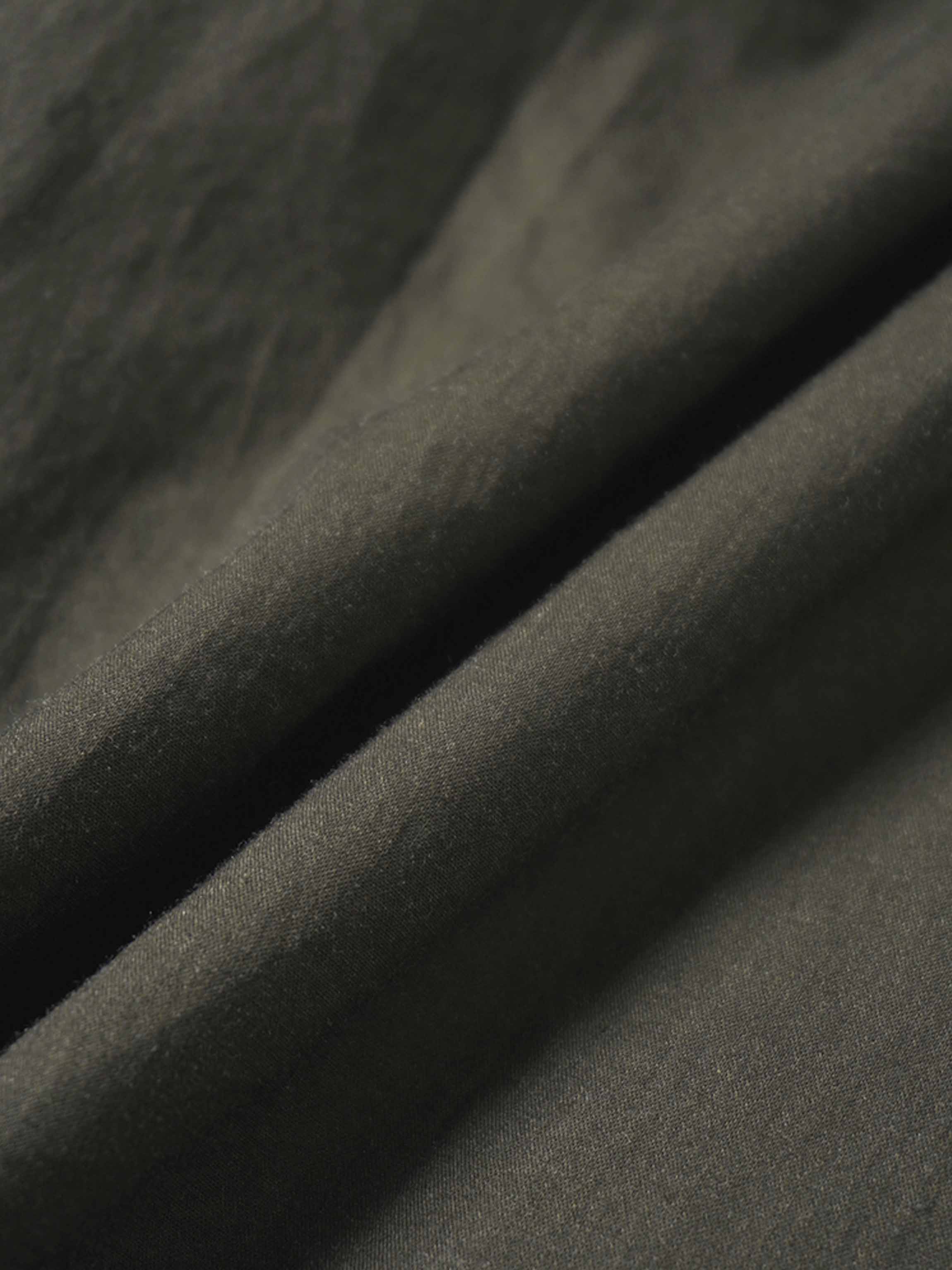 Belted Pleated Bottom Shirtdress-Beaded Floral