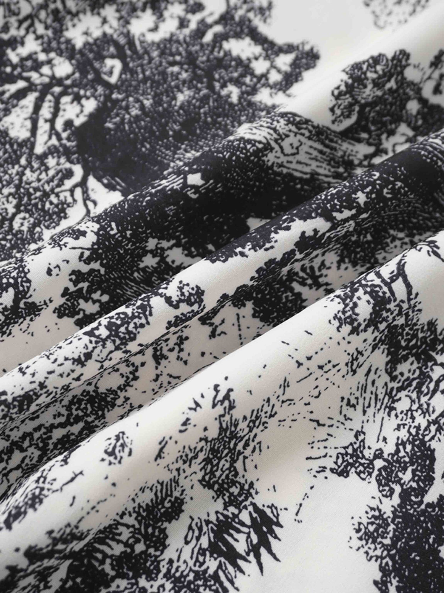 Collared Ruched Back Shirtdress-Navy Toille