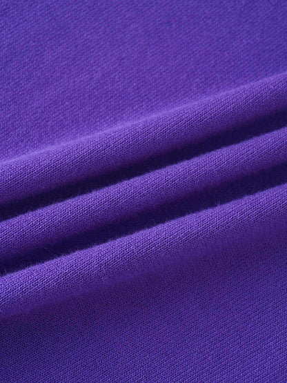 Basic Crew Sweater LS-Purple