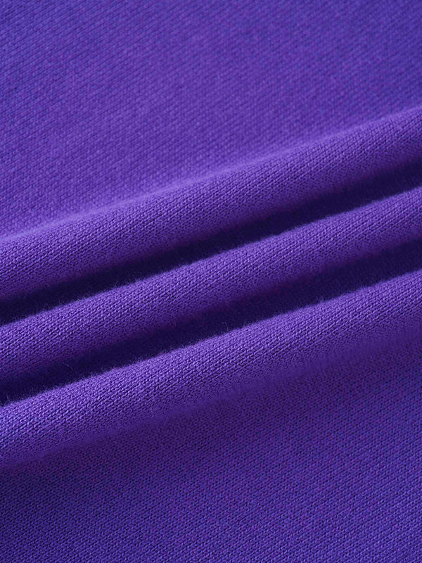 Basic Crew Sweater LS-Purple