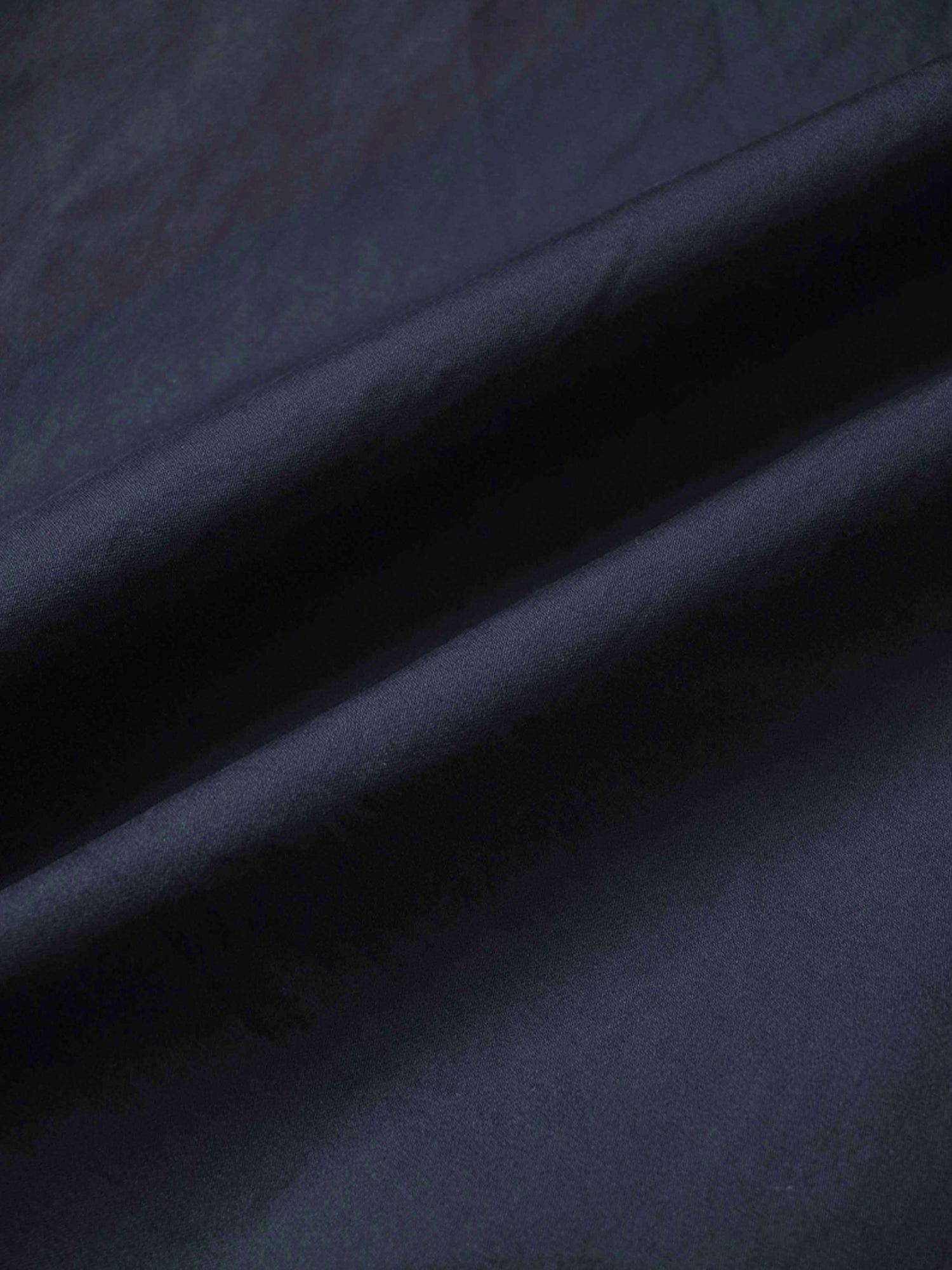 Pleat Waist Button Down Dress-Navy