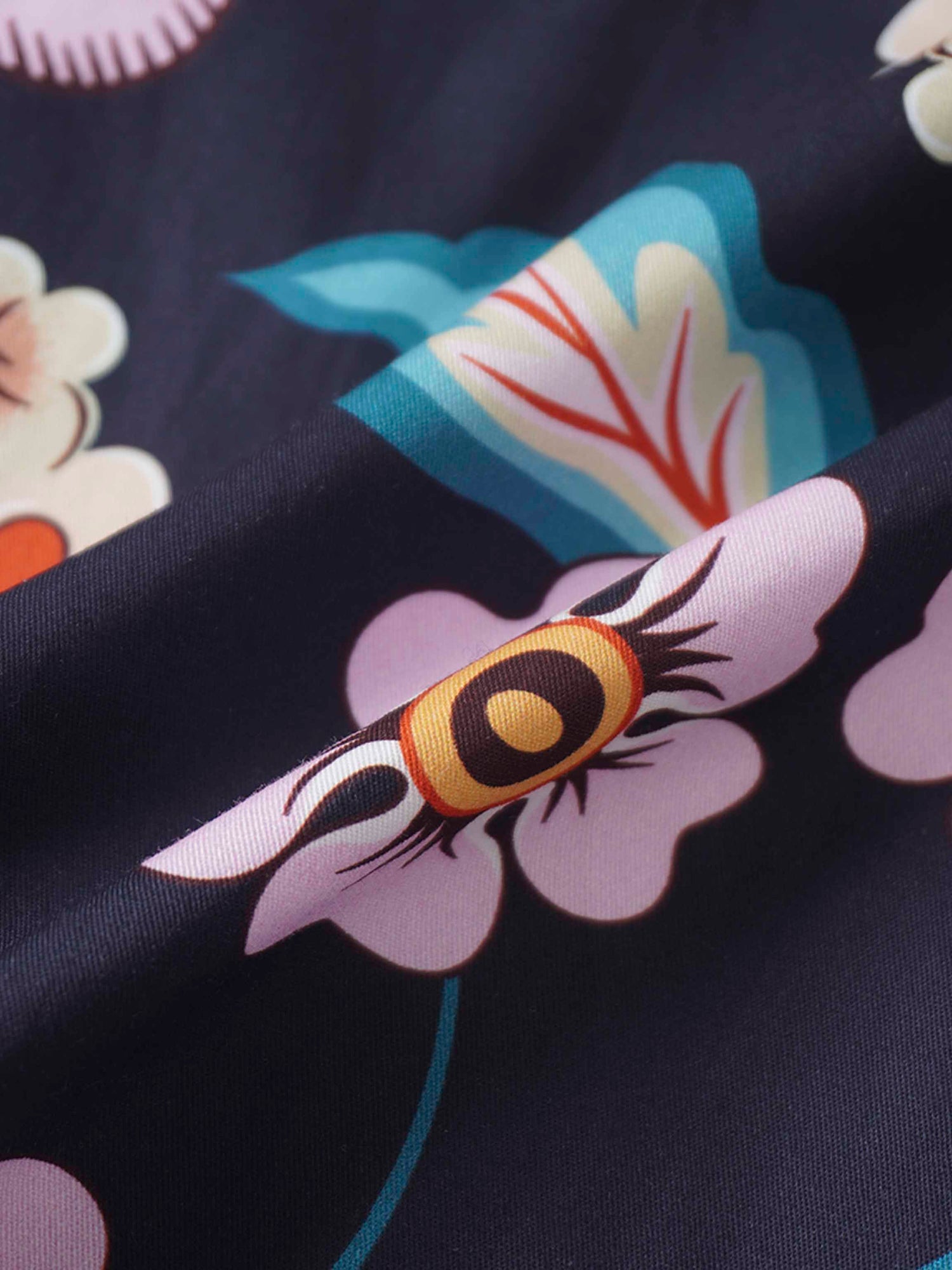 Mix Print Cotton Blouse-Mixed Print